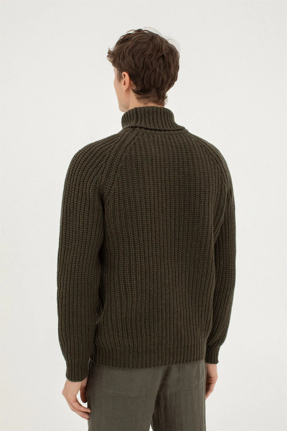 PULLOVER SKOG AUS MERINOWOLLE