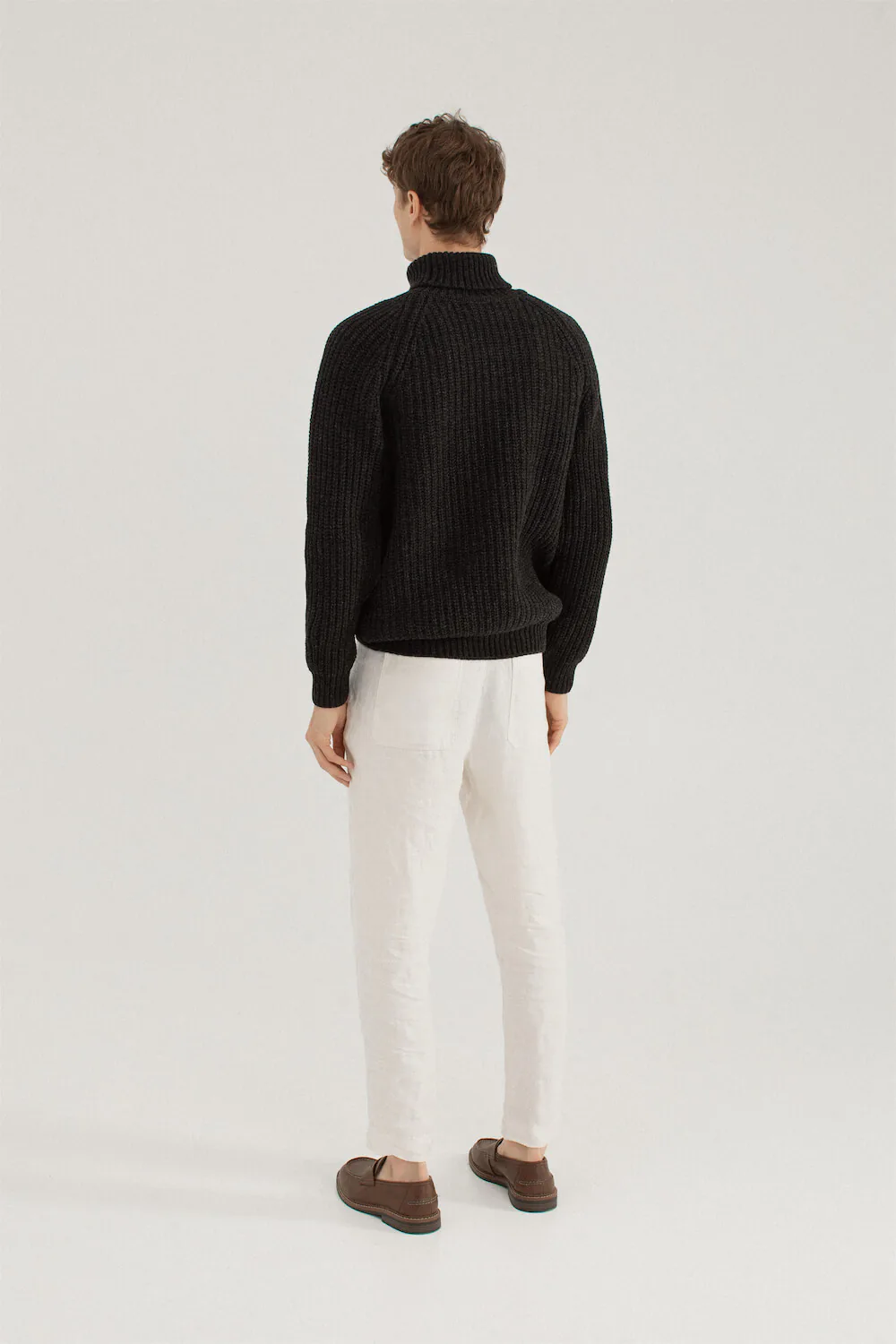 PULLOVER SKOG AUS MERINOWOLLE
