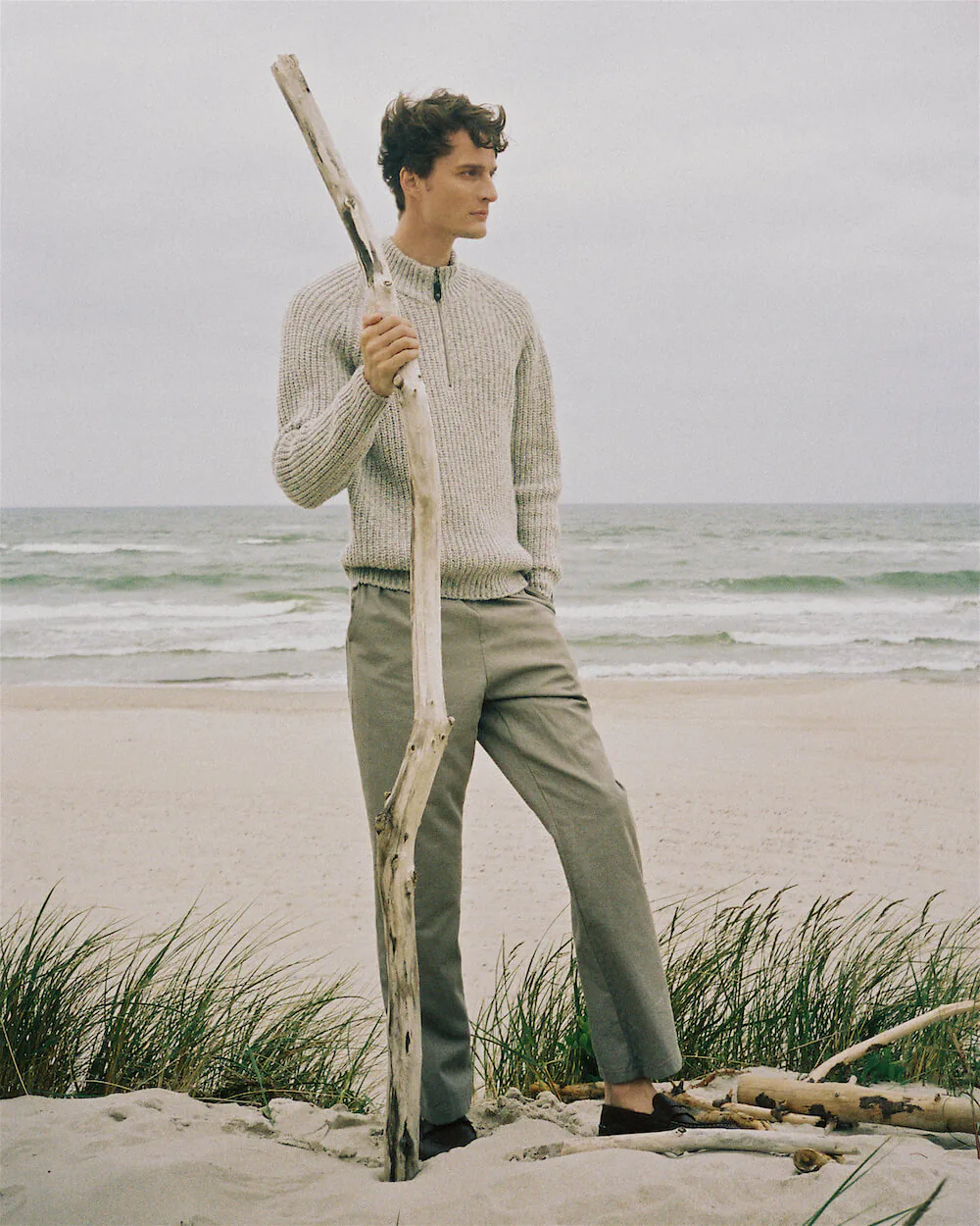 stylish merino wool men pullover