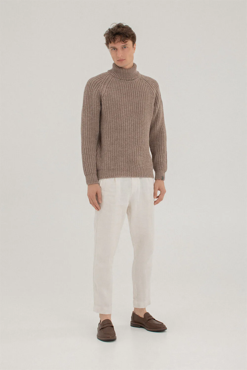 PULLOVER SKOG AUS MERINOWOLLE