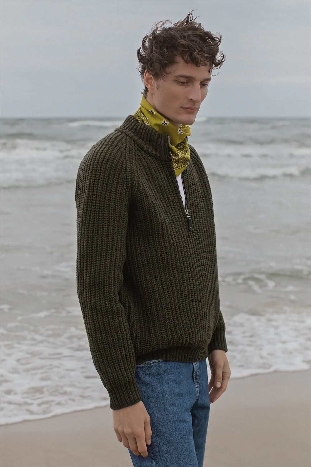 PULLOVER ROKK AUS MERINOWOLLE