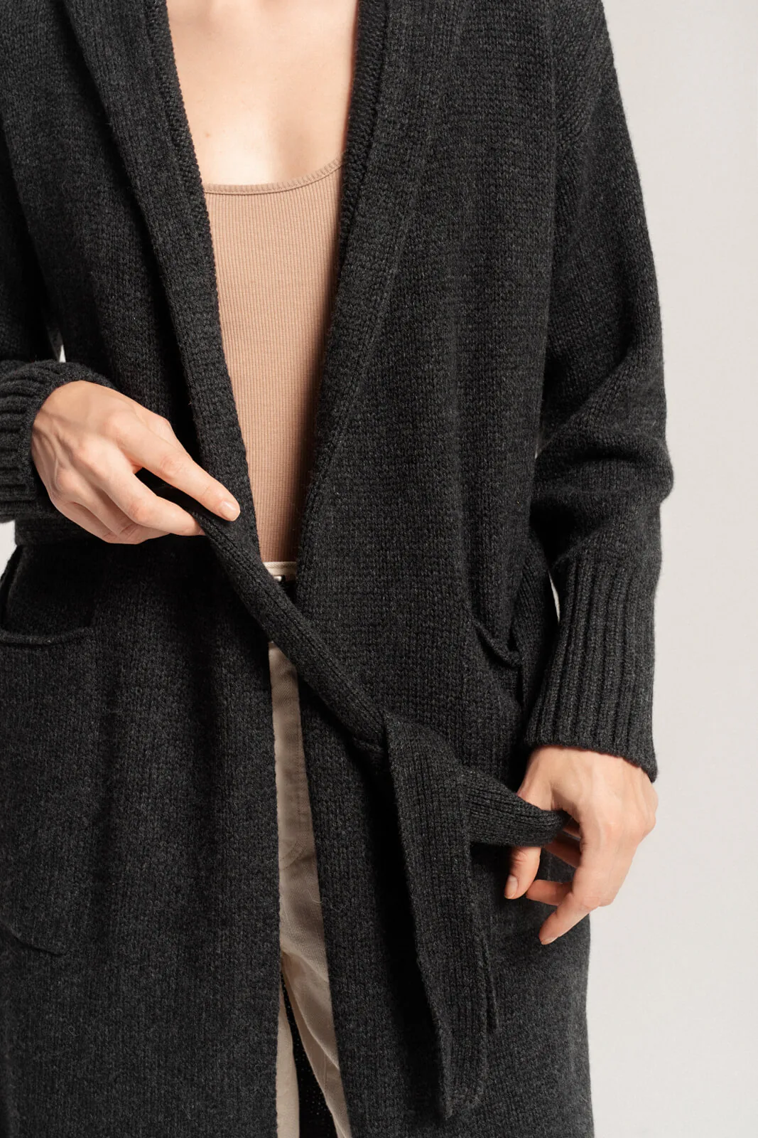 STRICKJACKE IEVA AUS KASCHMIR UND MERINOWOLLE