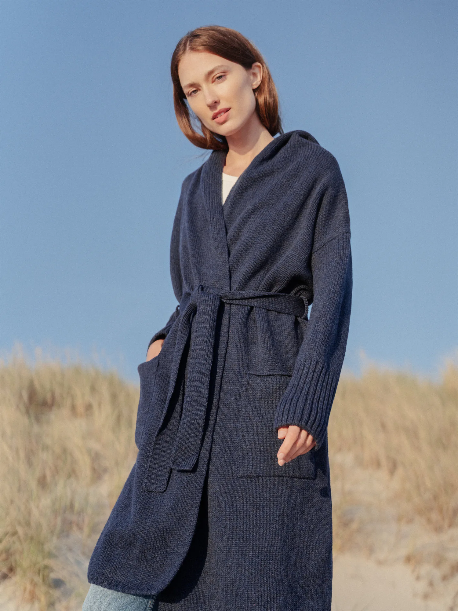 STRICKJACKE IEVA AUS KASCHMIR UND MERINOWOLLE
