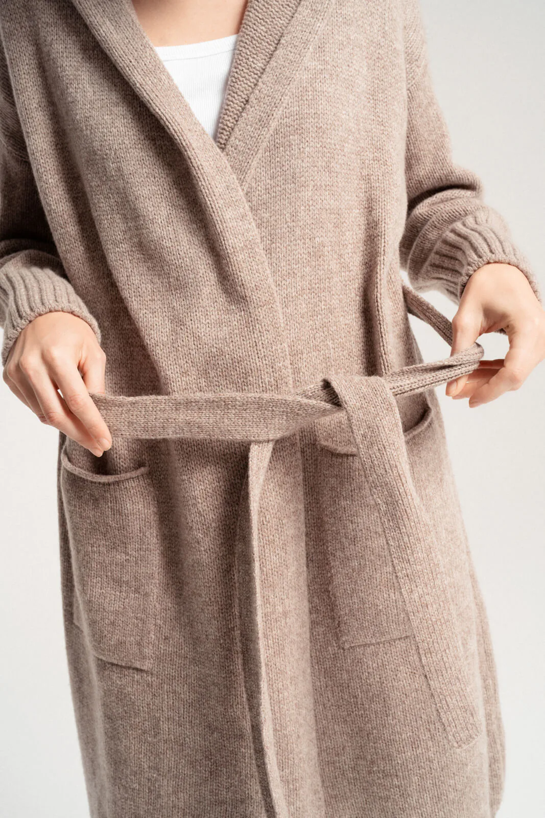 STRICKJACKE IEVA AUS KASCHMIR UND MERINOWOLLE