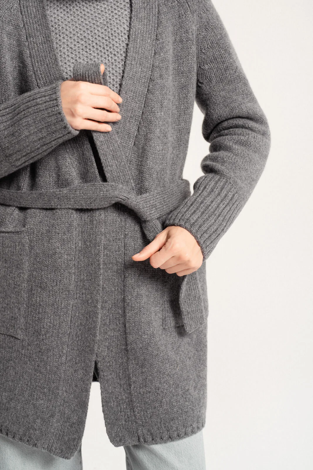 STRICKJACKE LIEPA AUS KASCHMIR UND MERINOWOLLE