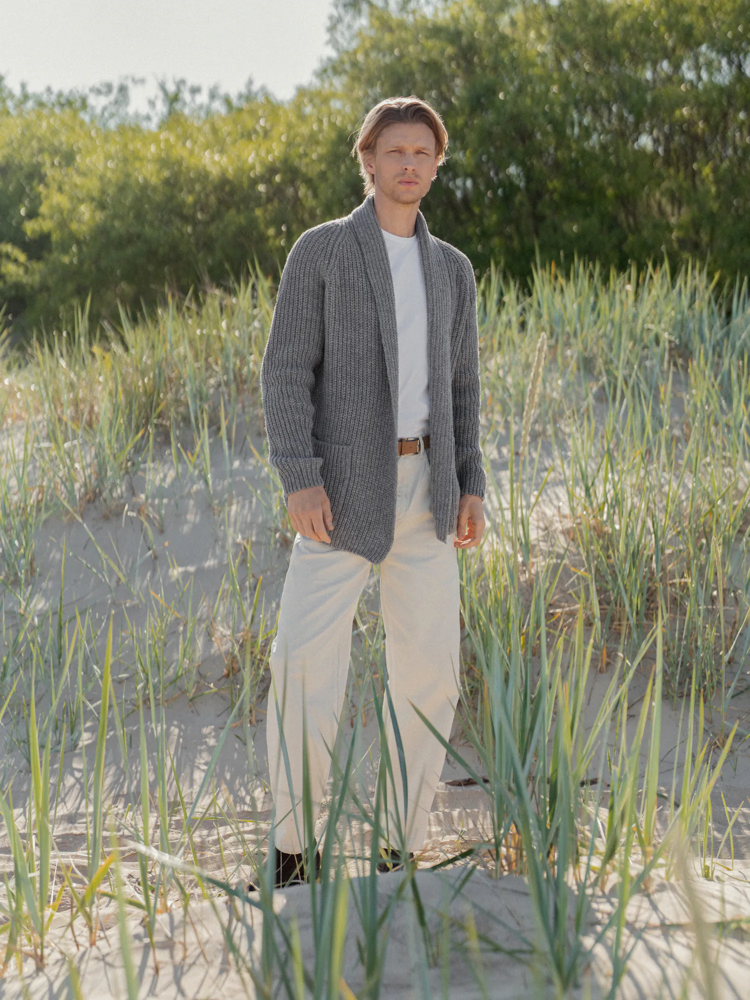 STRICKJACKE BENJAMIN AUS MERINOWOLLE
