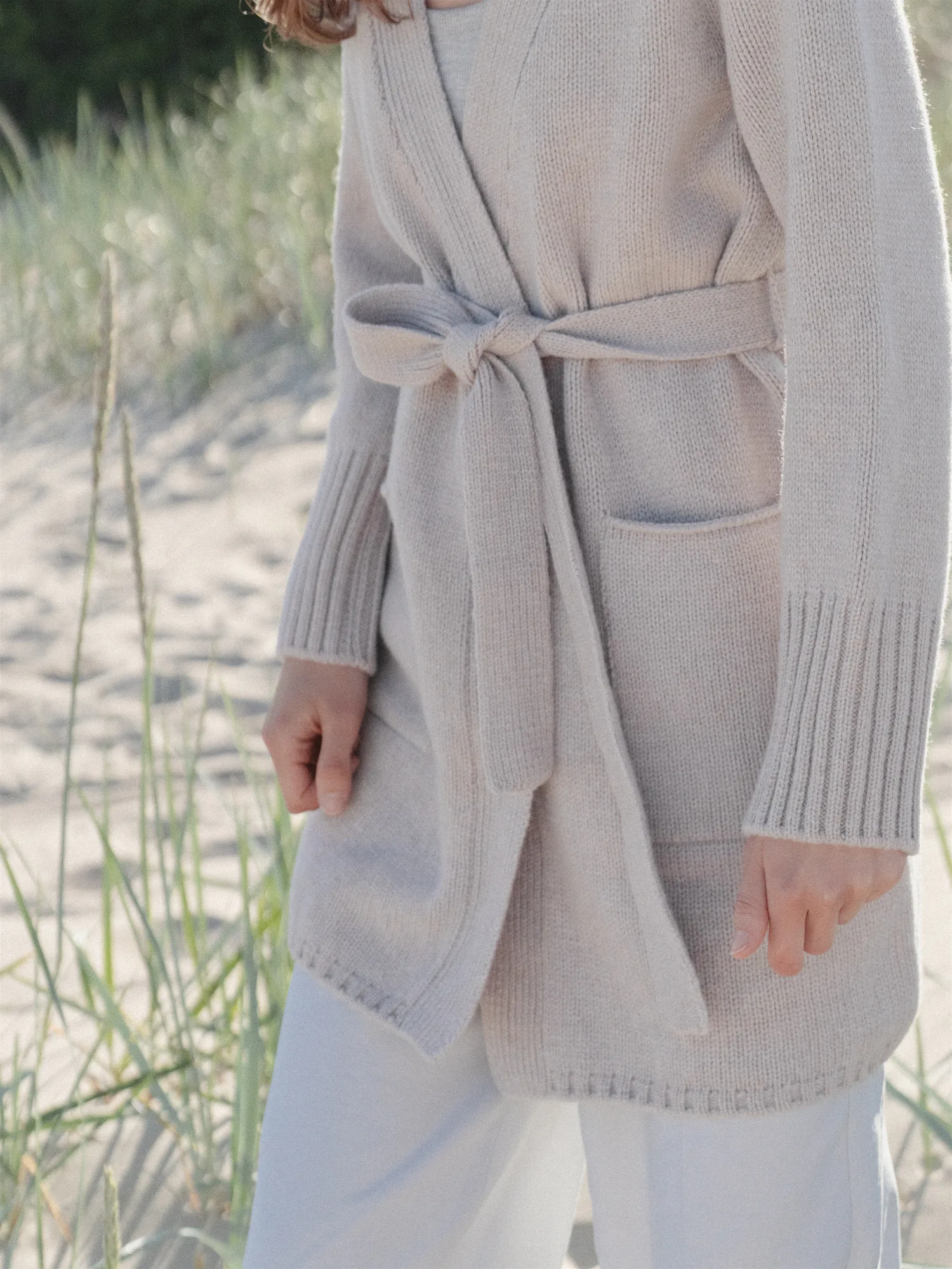 STRICKJACKE LIEPA AUS KASCHMIR UND MERINOWOLLE