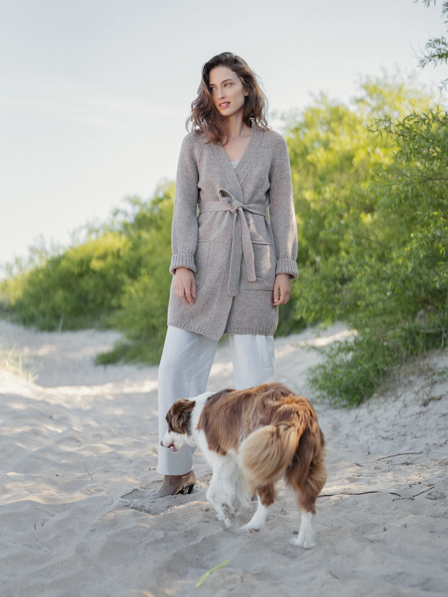 STRICKJACKE LIEPA AUS KASCHMIR UND MERINOWOLLE