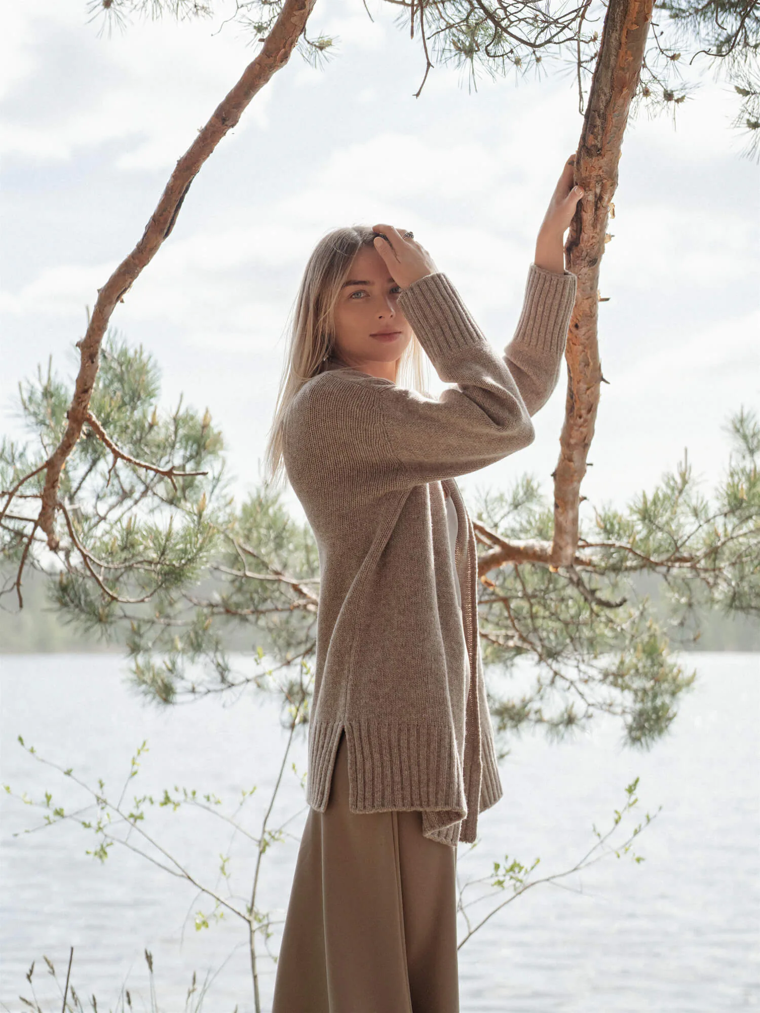 STRICKJACKE ŽEMYNA AUS KASCHMIR UND MERINOWOLLE