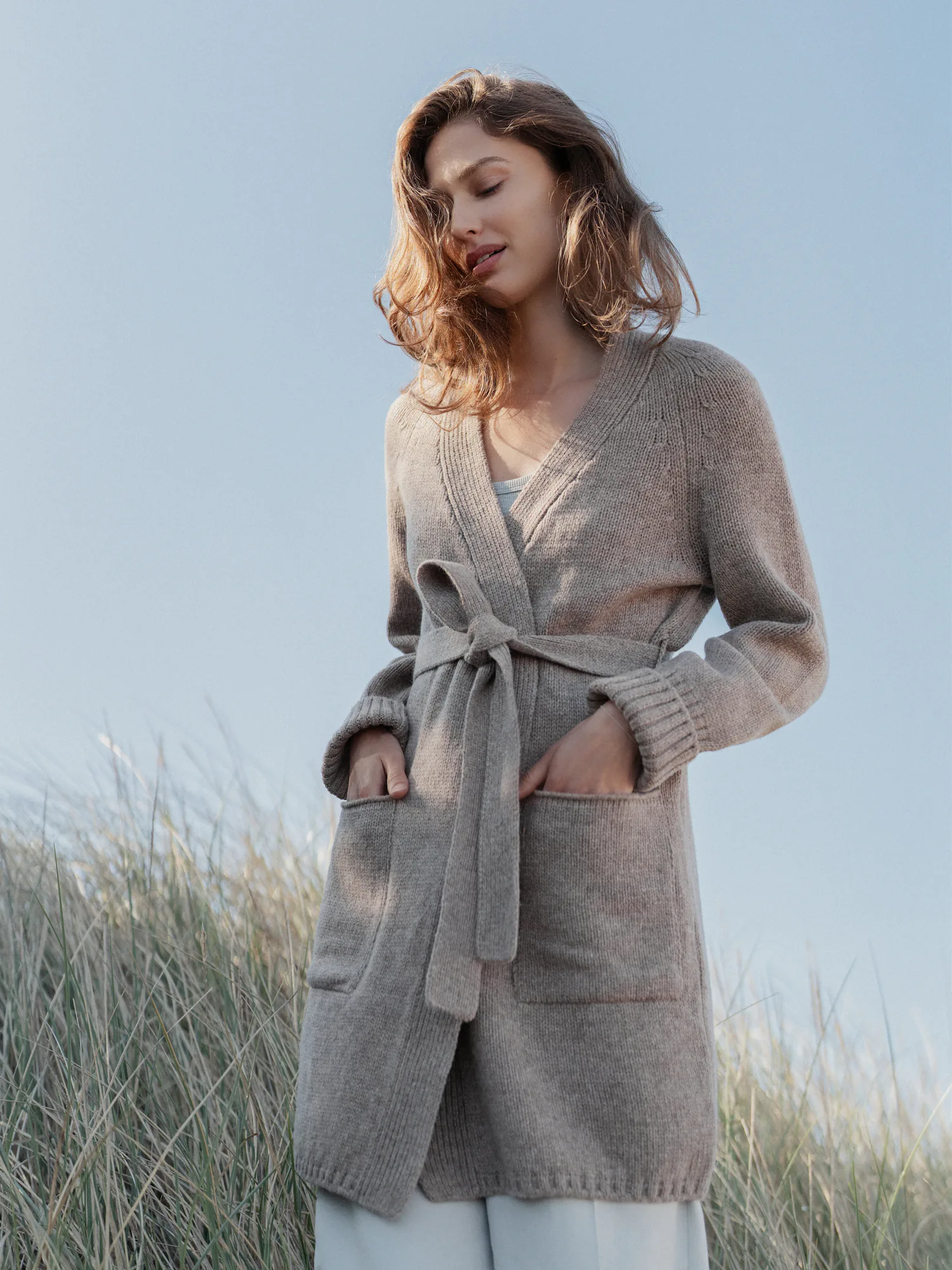 STRICKJACKE LIEPA AUS KASCHMIR UND MERINOWOLLE