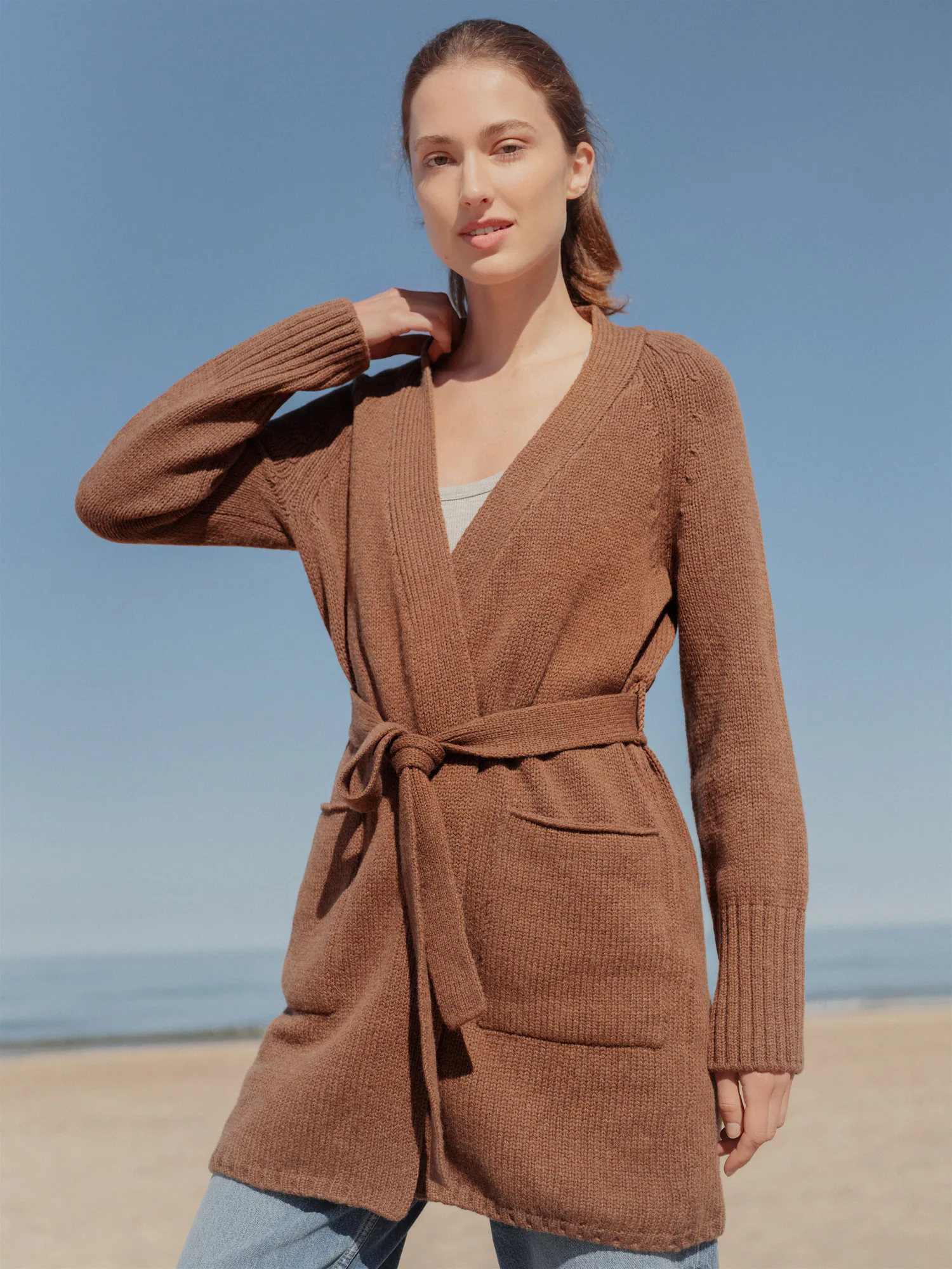 STRICKJACKE LIEPA AUS KASCHMIR UND MERINOWOLLE