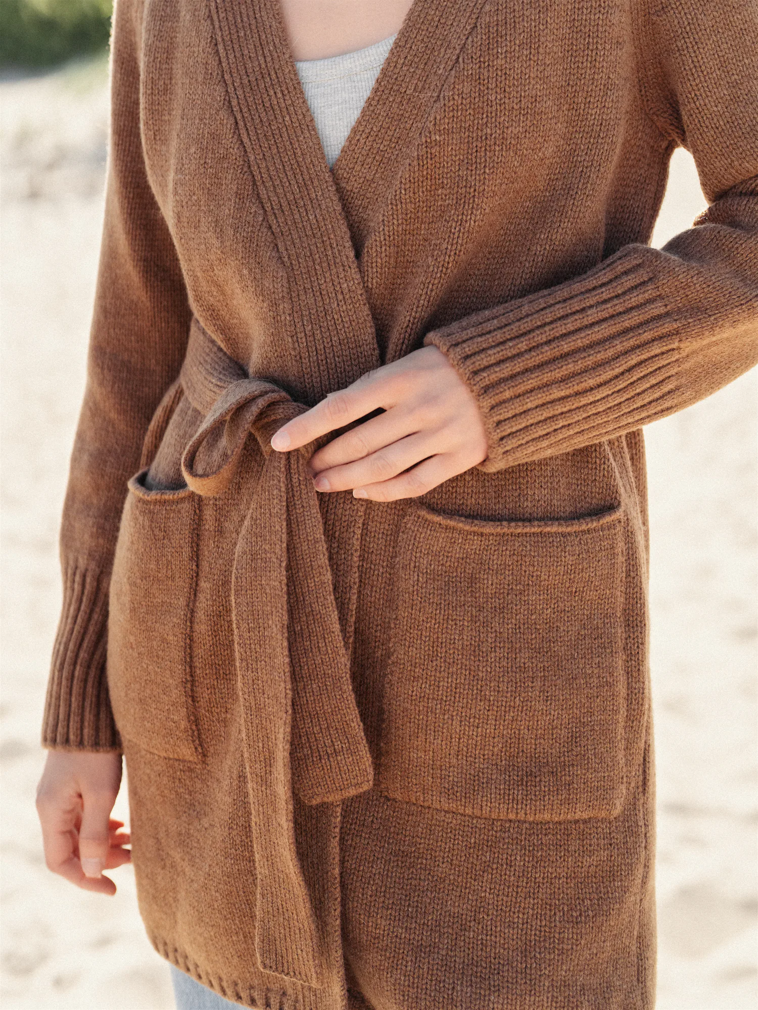 STRICKJACKE LIEPA AUS KASCHMIR UND MERINOWOLLE