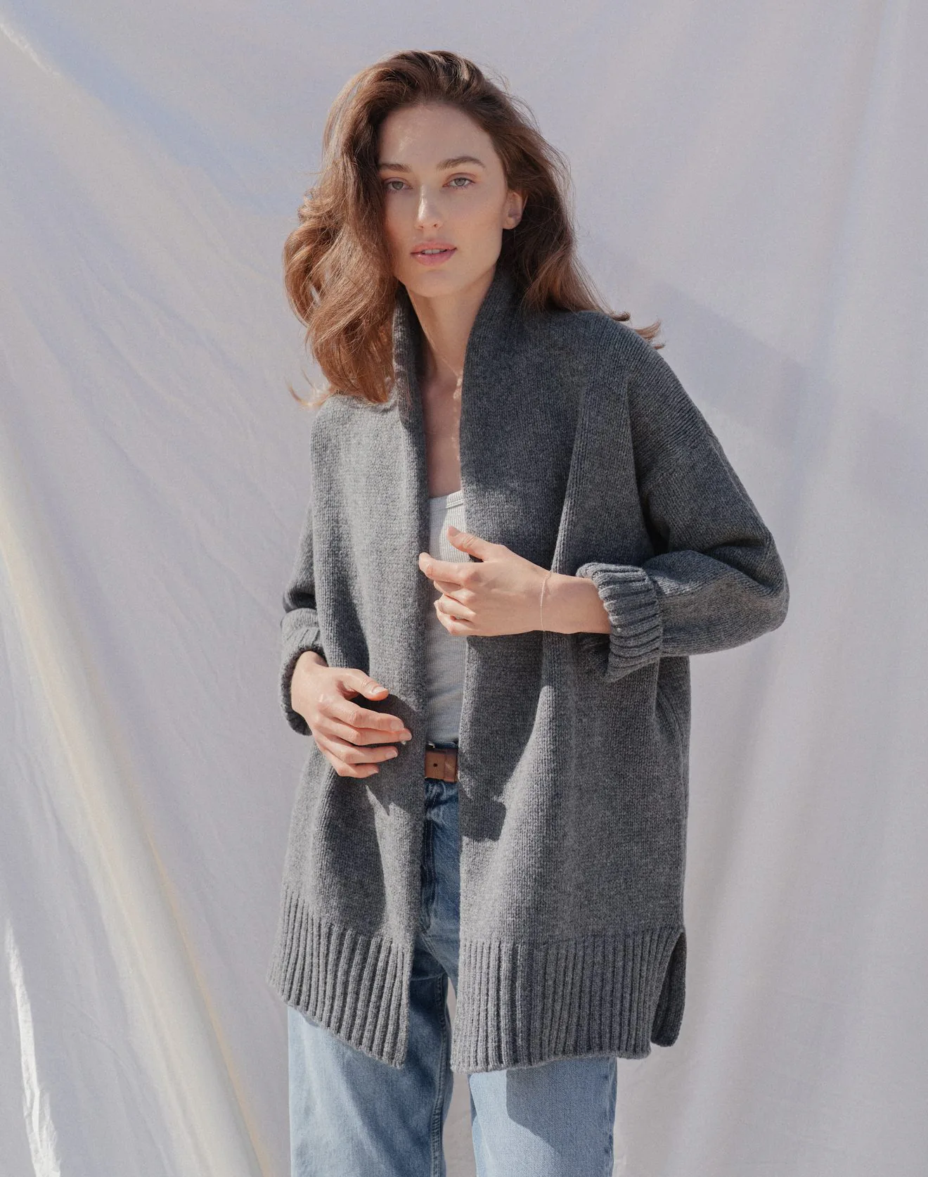 STRICKJACKE ŽEMYNA AUS KASCHMIR UND MERINOWOLLE