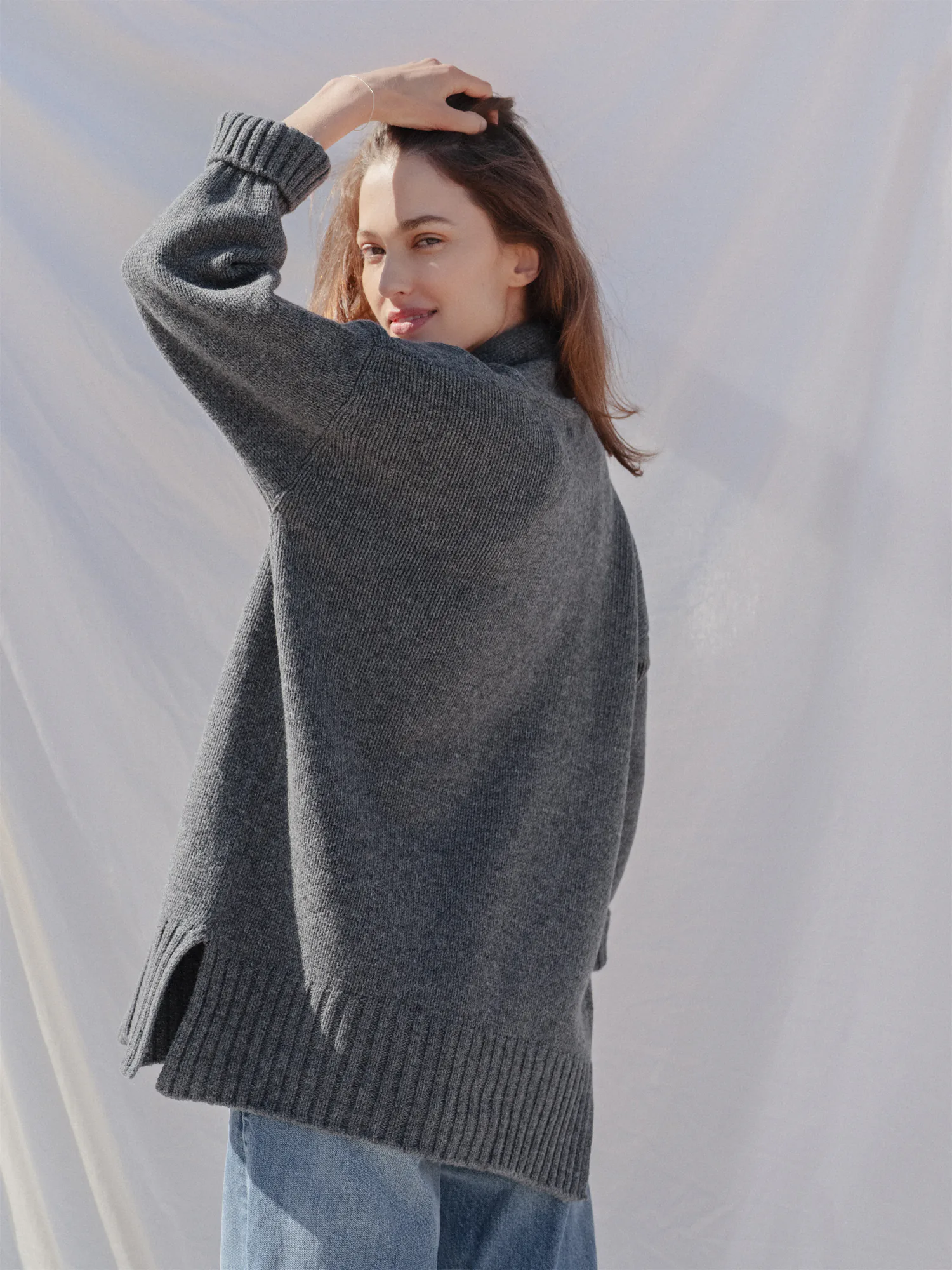 STRICKJACKE ŽEMYNA AUS KASCHMIR UND MERINOWOLLE