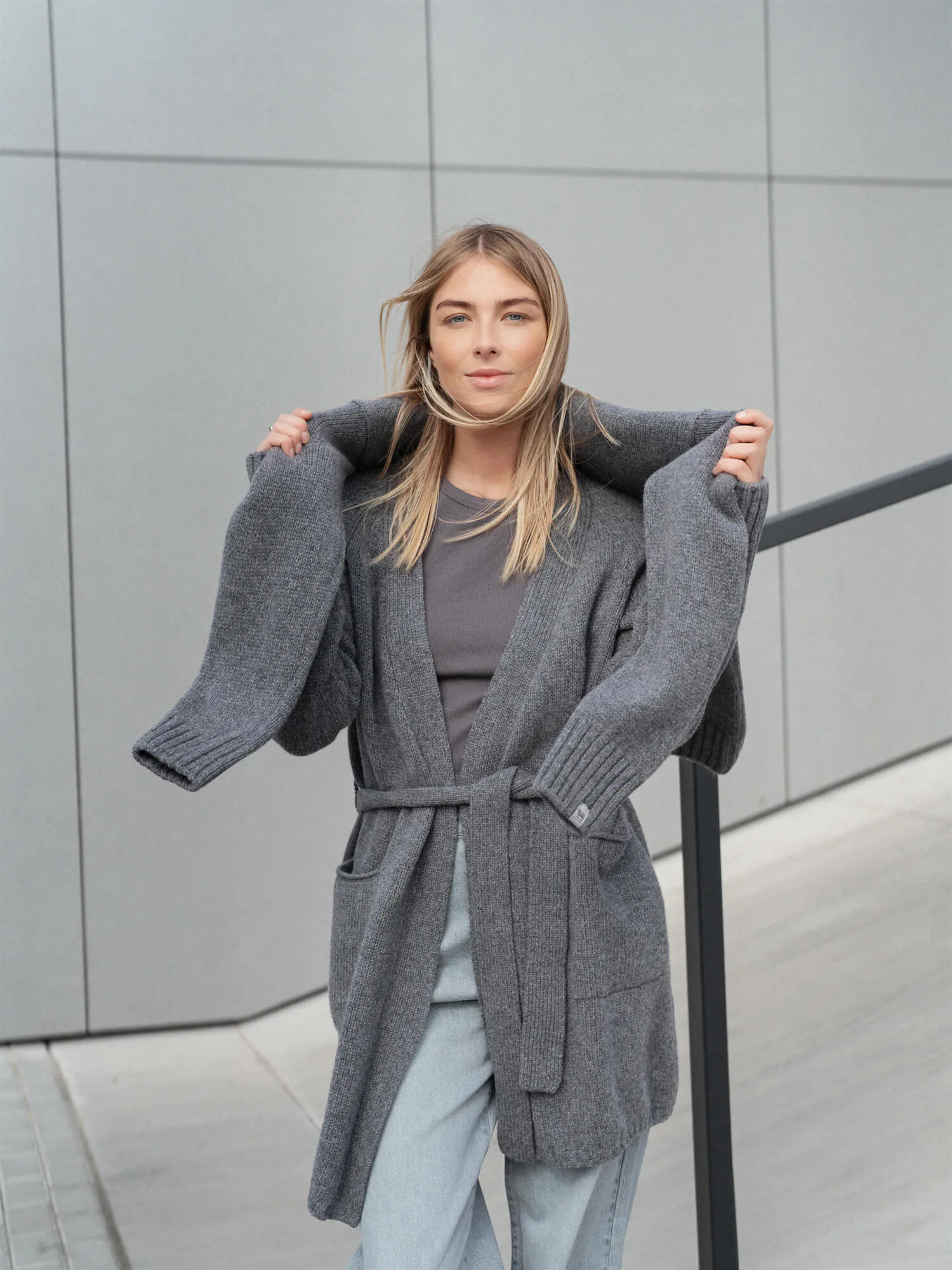 STRICKJACKE LIEPA AUS KASCHMIR UND MERINOWOLLE
