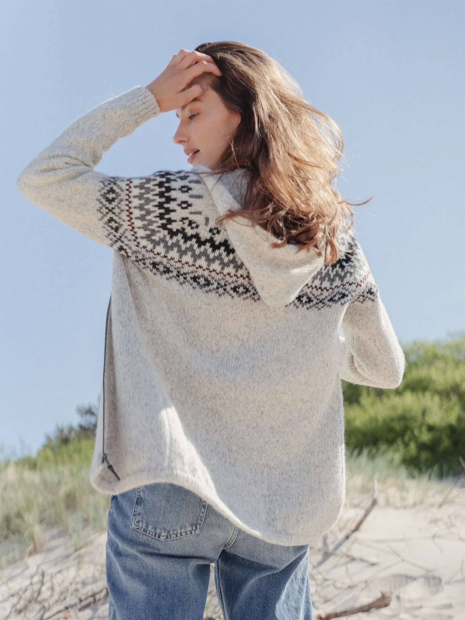 STRICKJACKE MEYA AUS SKANDINAVISCHER WOLLE