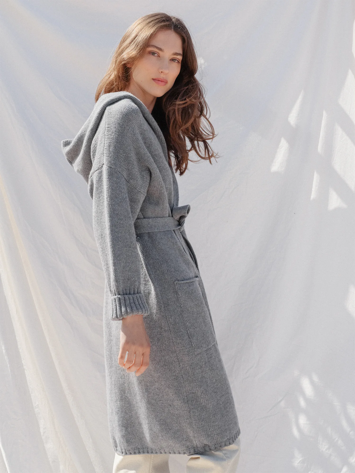 STRICKJACKE IEVA AUS KASCHMIR UND MERINOWOLLE