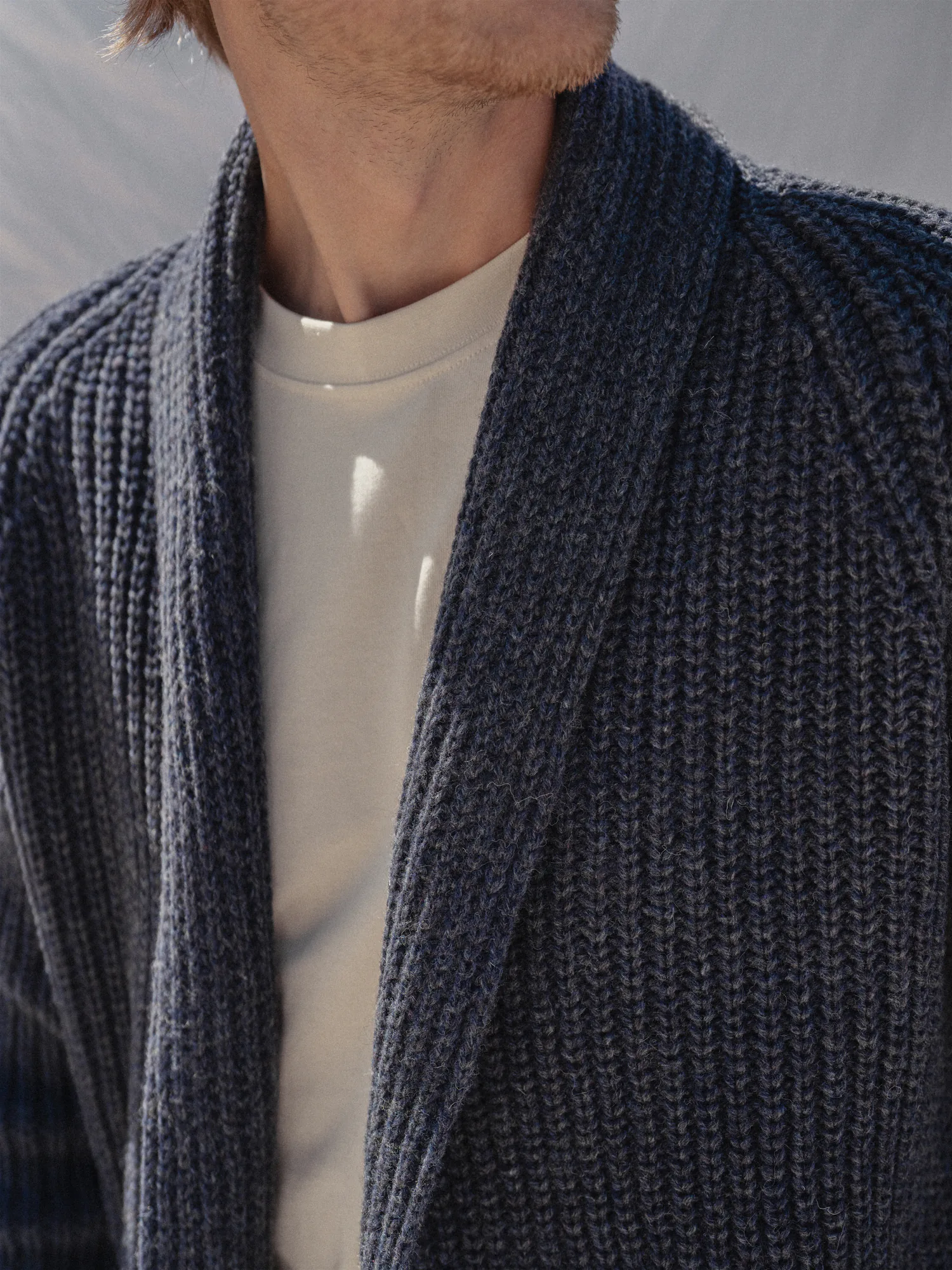STRICKJACKE BENJAMIN AUS MERINOWOLLE