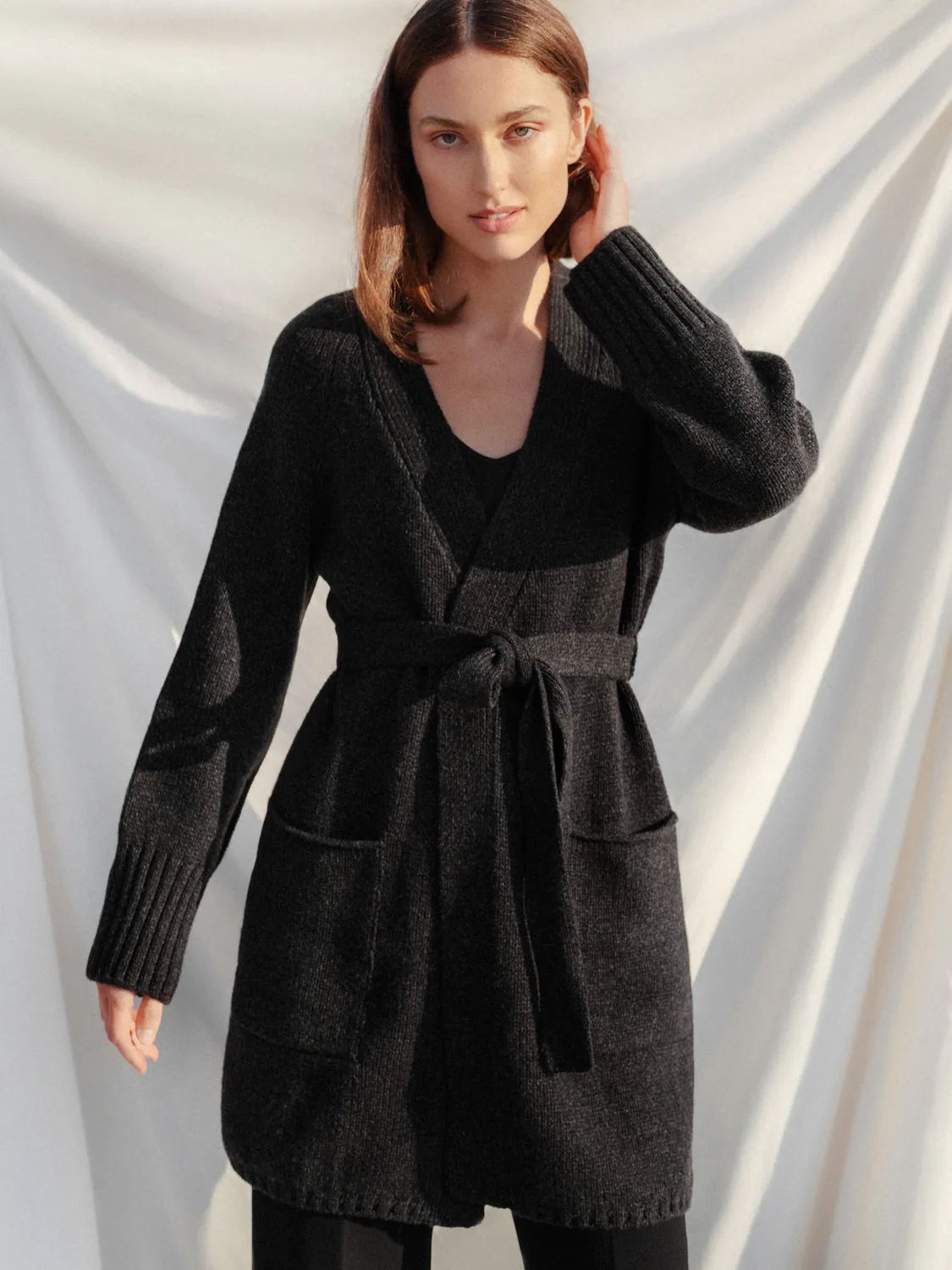 STRICKJACKE LIEPA AUS KASCHMIR UND MERINOWOLLE