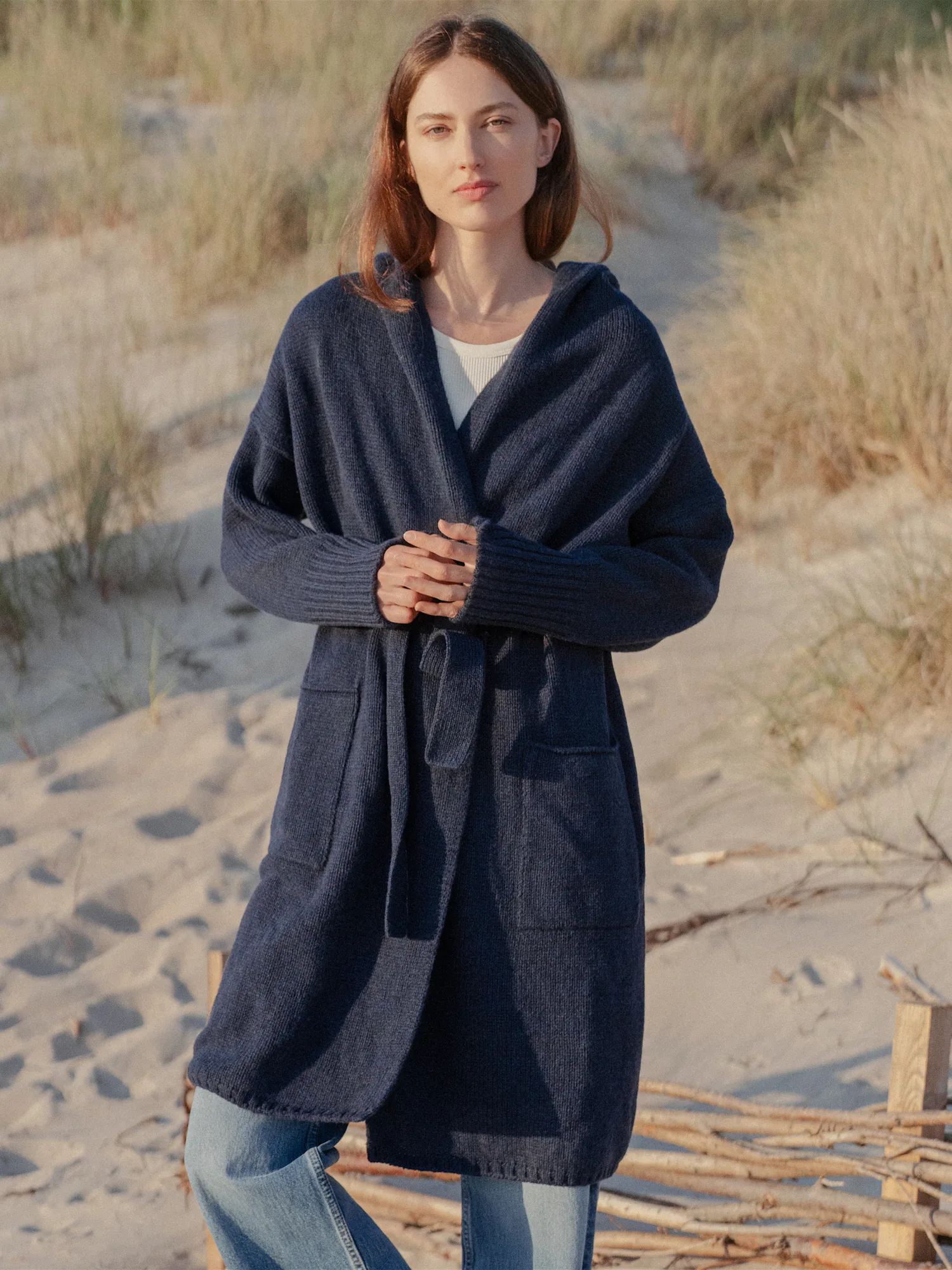 STRICKJACKE IEVA AUS KASCHMIR UND MERINOWOLLE