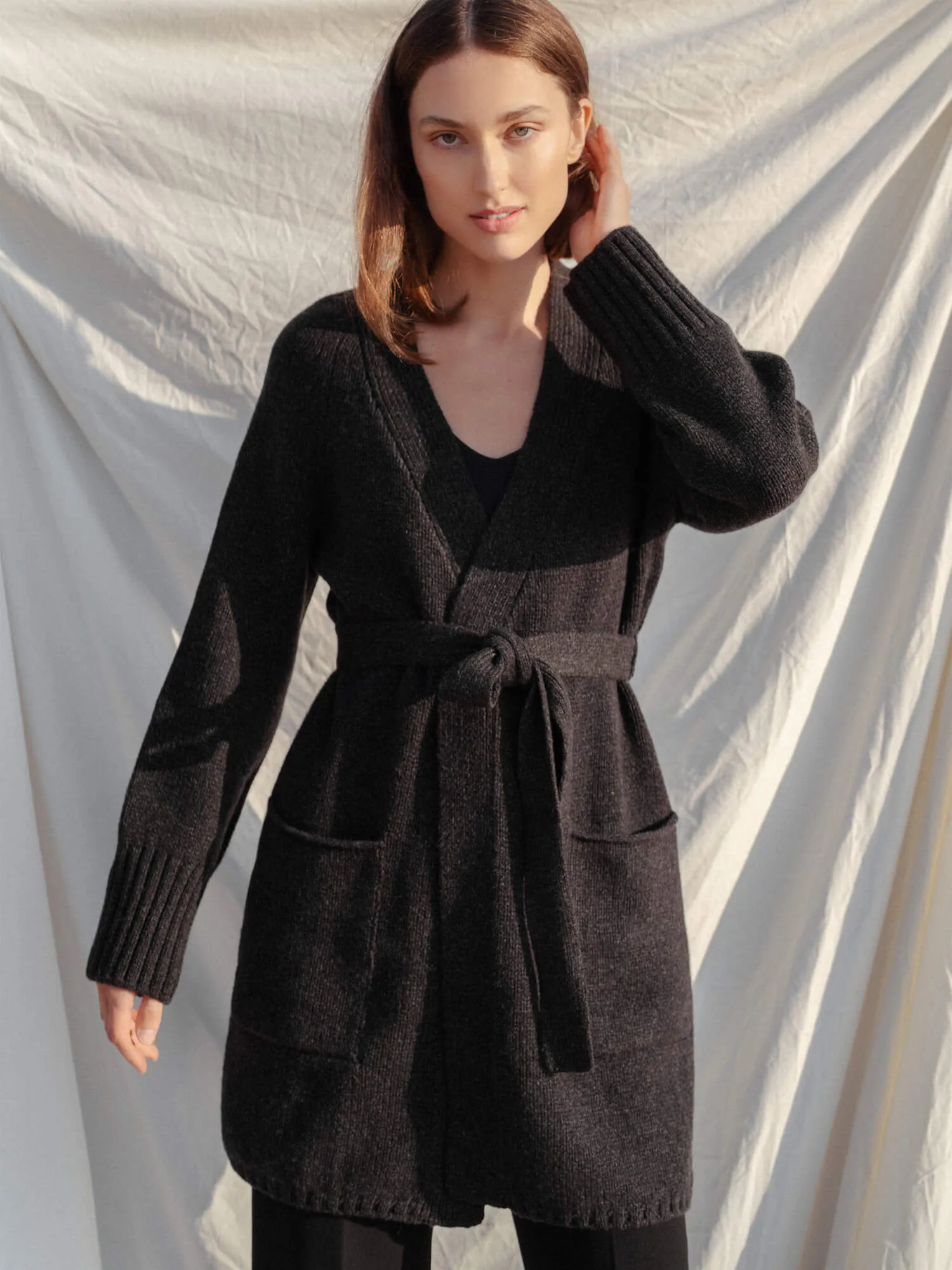 STRICKJACKE LIEPA AUS KASCHMIR UND MERINOWOLLE