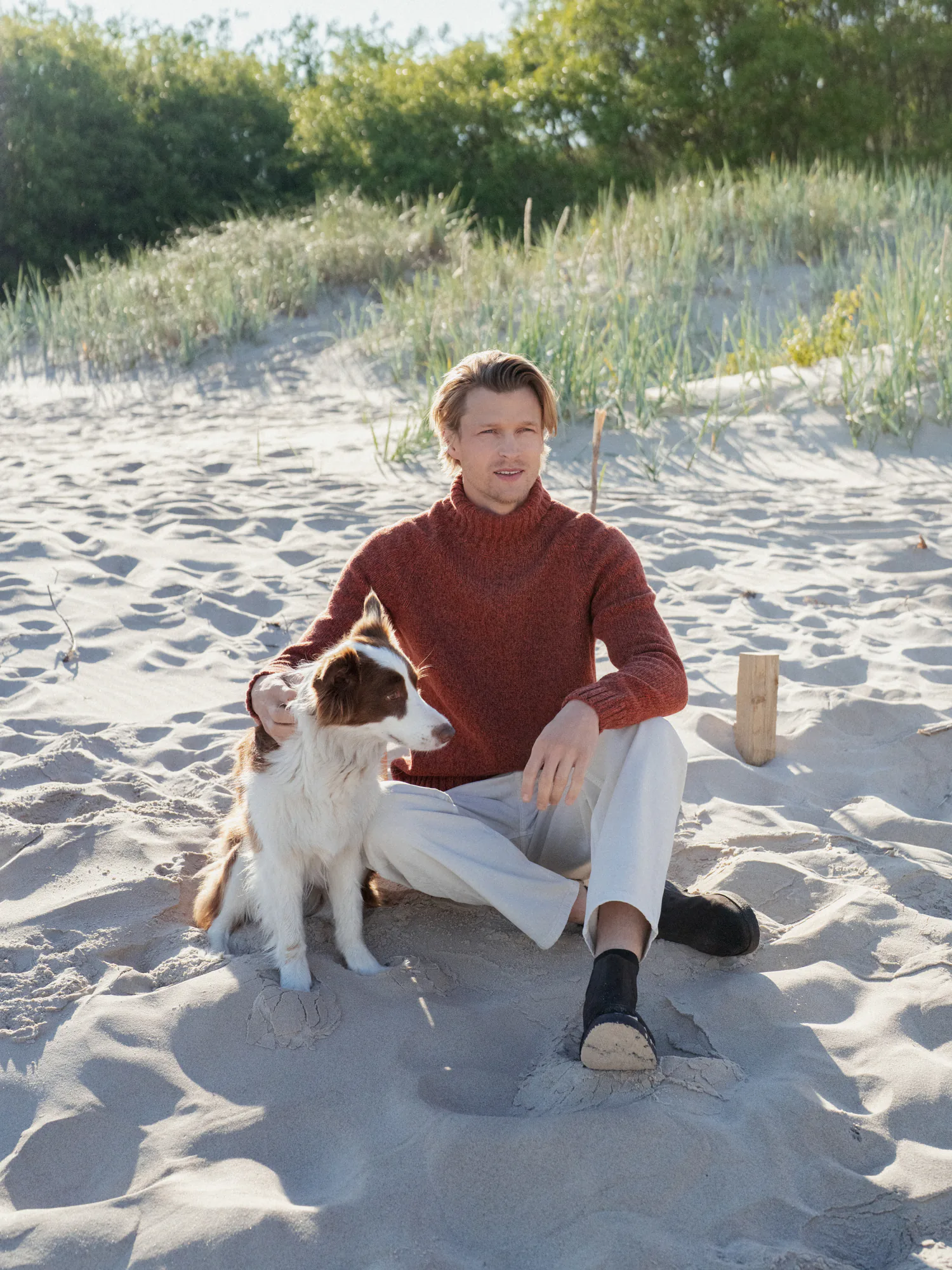 PULLOVER DAVID AUS MERINOWOLLE