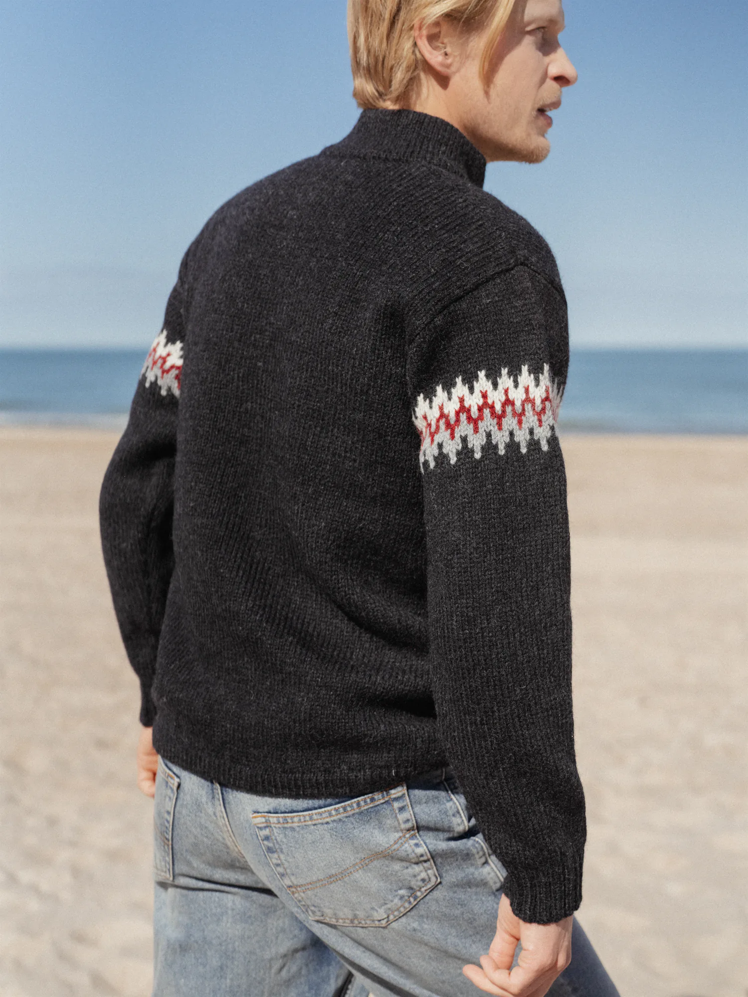 SKANDINAVISCHER PULLOVER BERNARD AUS WOLLE