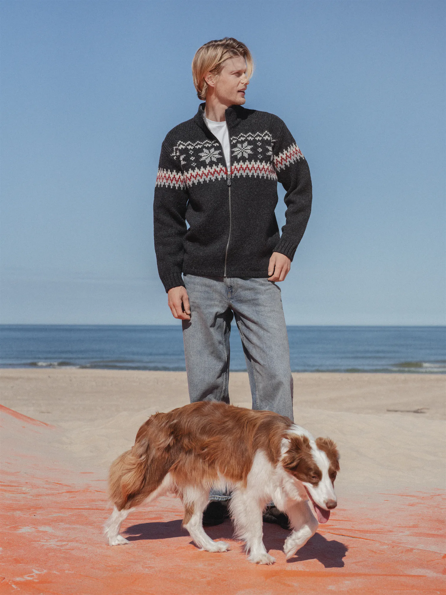 SKANDINAVISCHER PULLOVER BERNARD AUS WOLLE