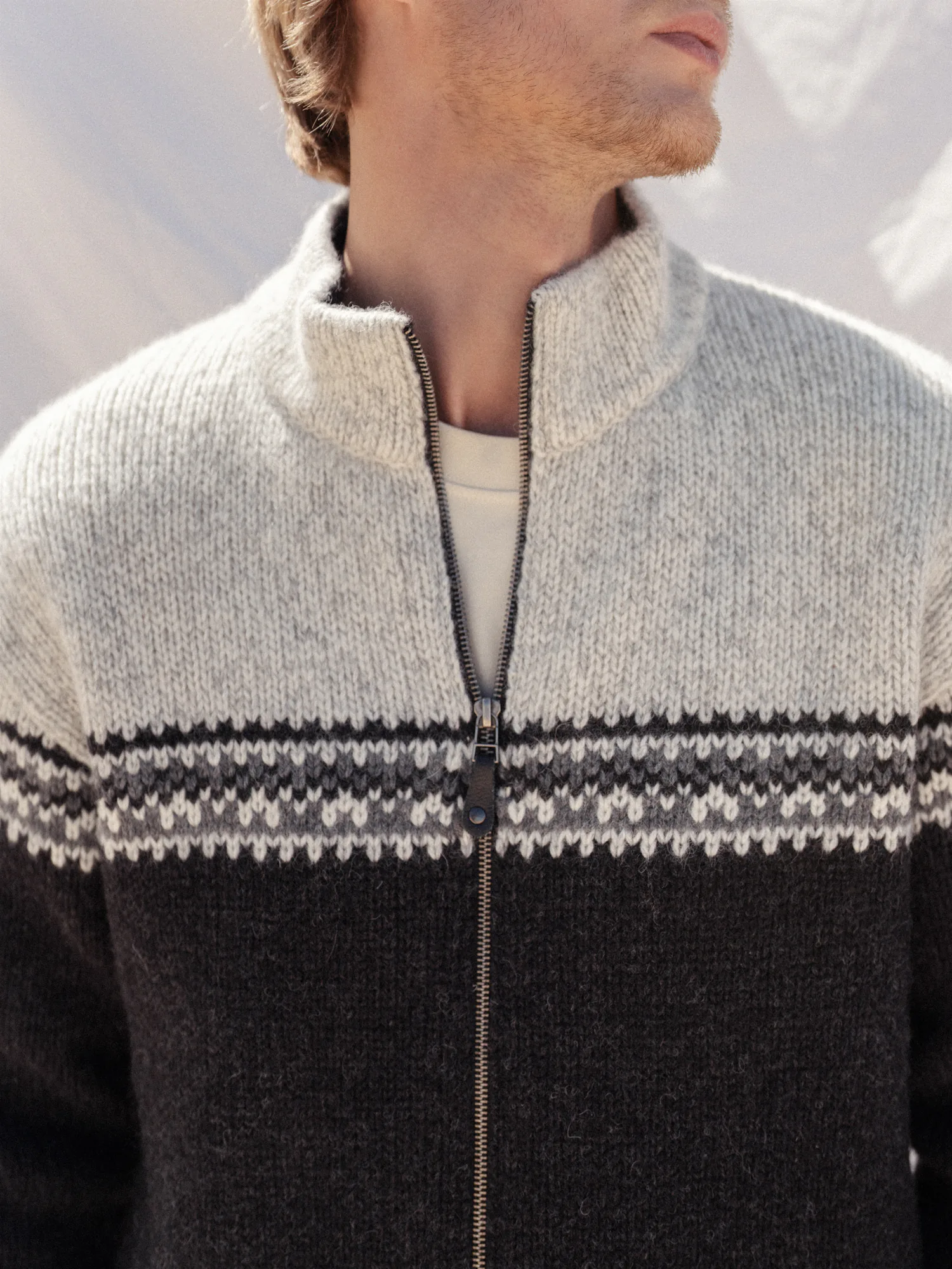 PULLOVER LEONARDO AUS SKANDINAVISCHER WOLLE