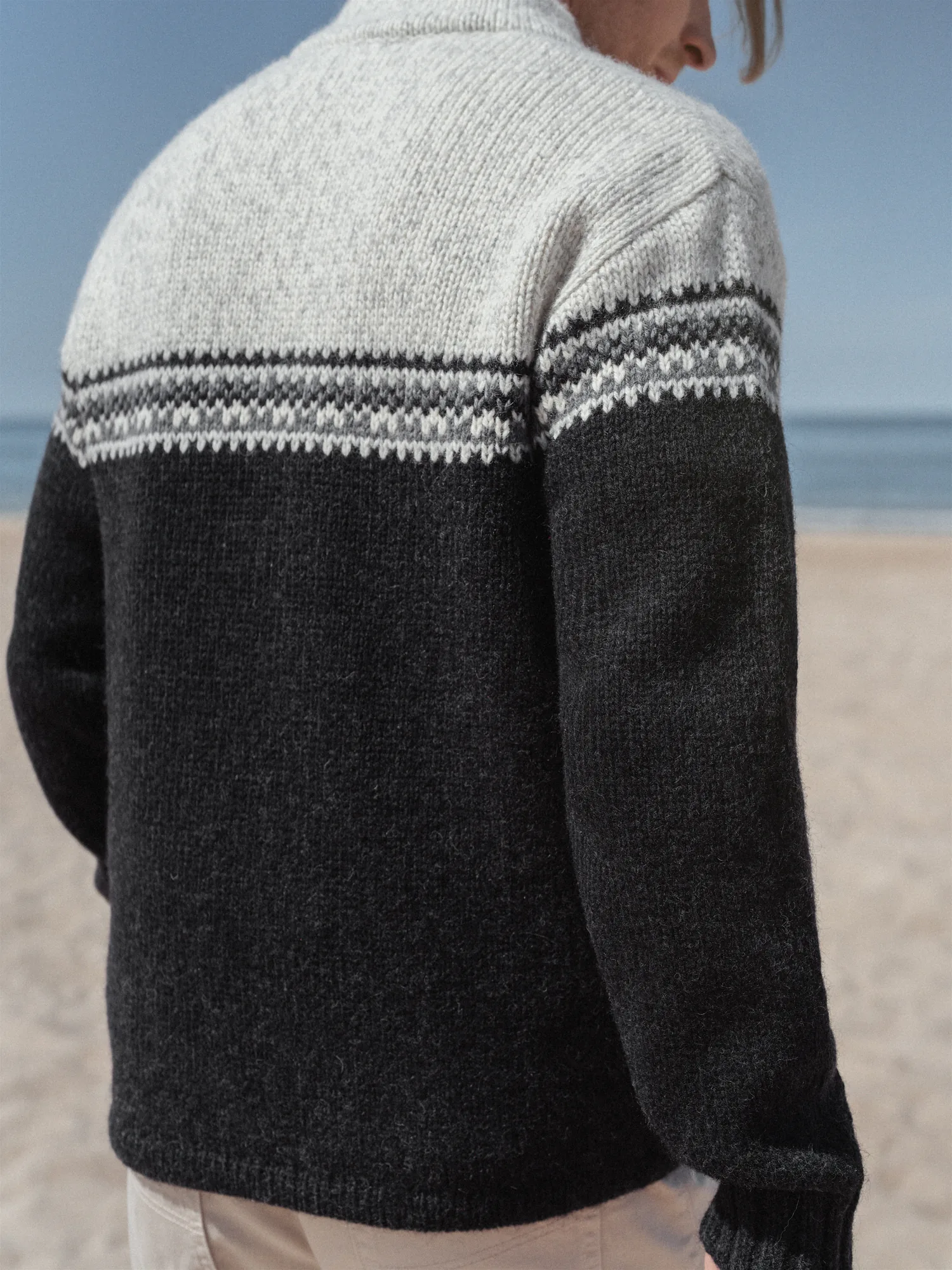 PULLOVER LEONARDO AUS SKANDINAVISCHER WOLLE