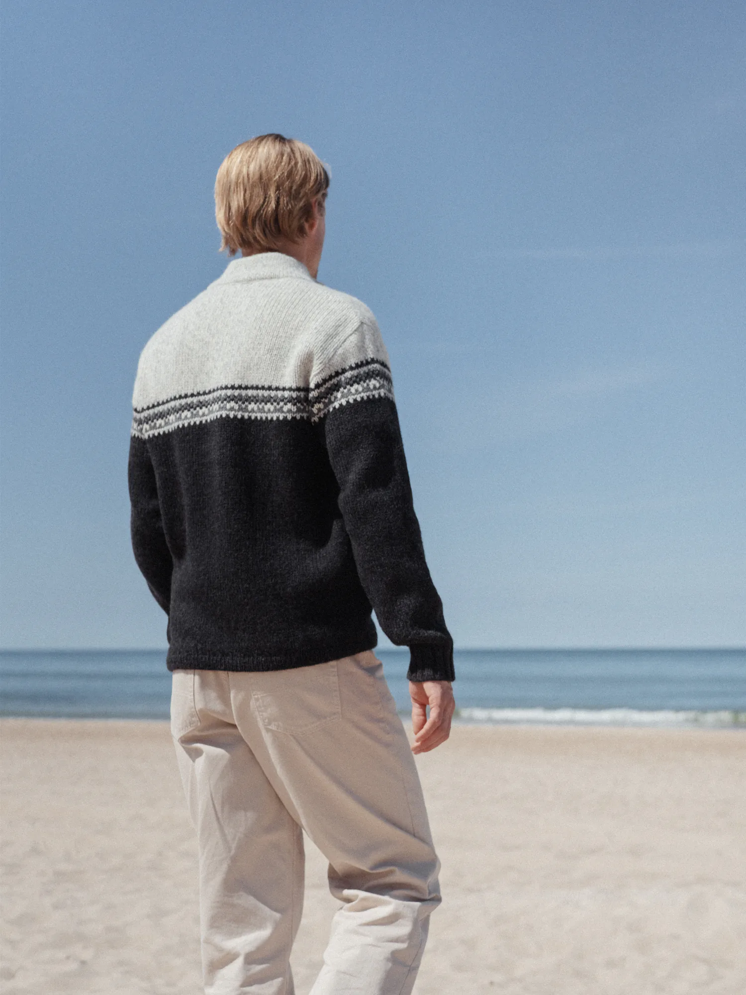 PULLOVER LEONARDO AUS SKANDINAVISCHER WOLLE