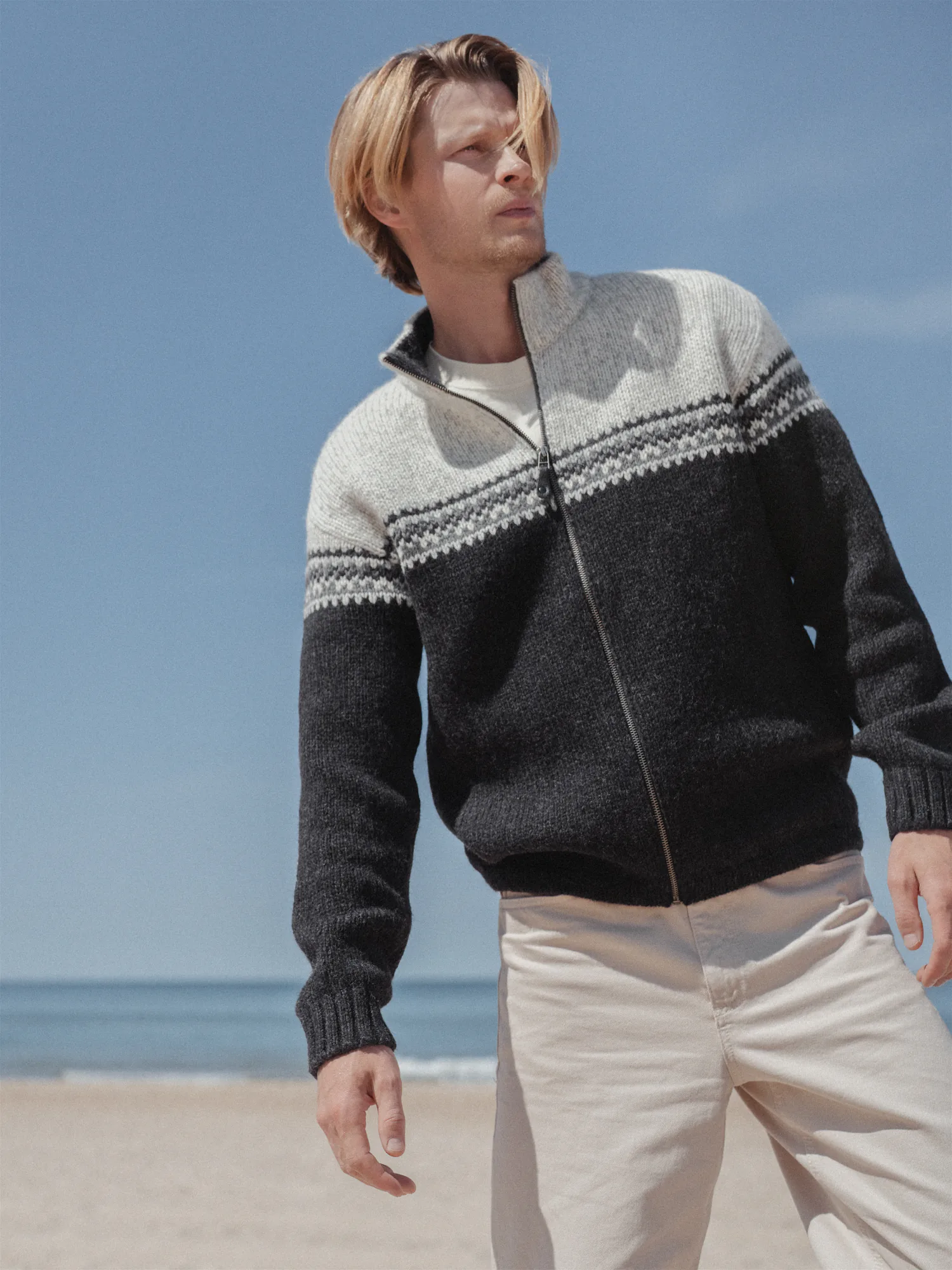 PULLOVER LEONARDO AUS SKANDINAVISCHER WOLLE