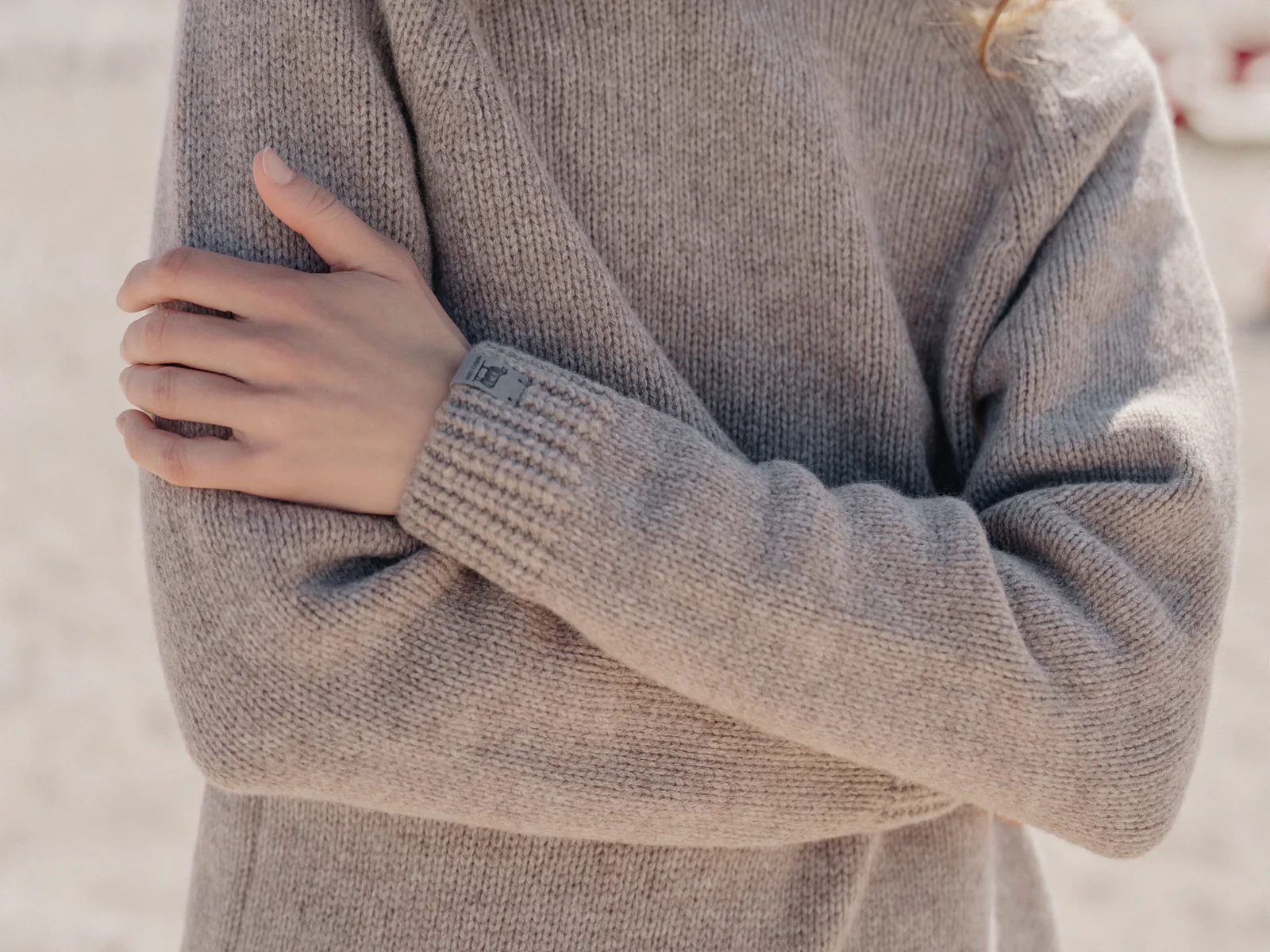 PULLOVER LOKEA AUS KASCHMIR UND MERINOWOLLE