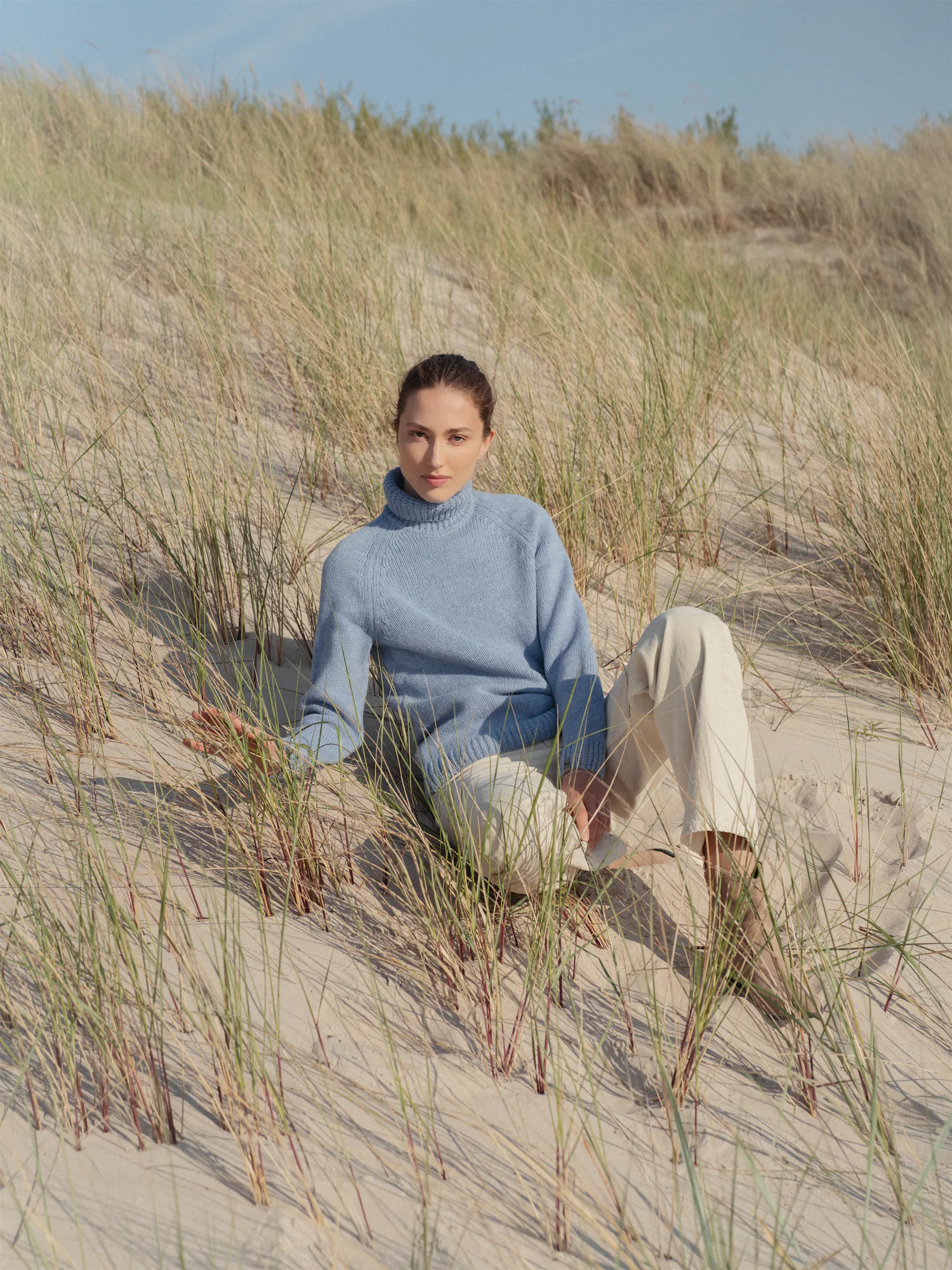 PULLOVER LOKEA AUS KASCHMIR UND MERINOWOLLE