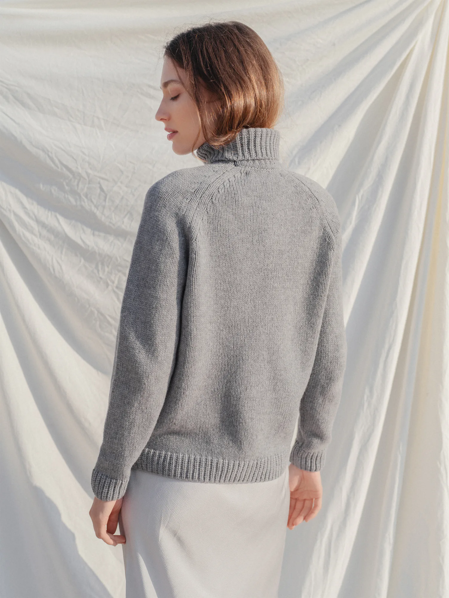 PULLOVER LOKEA AUS KASCHMIR UND MERINOWOLLE