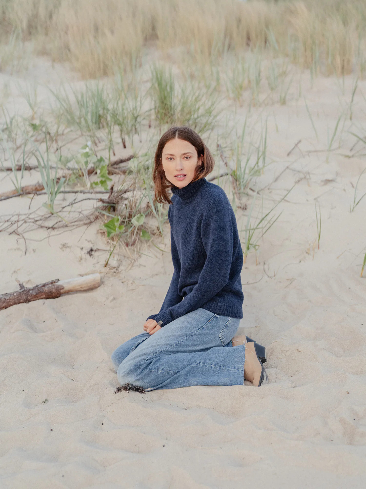 PULLOVER LOKEA AUS KASCHMIR UND MERINOWOLLE