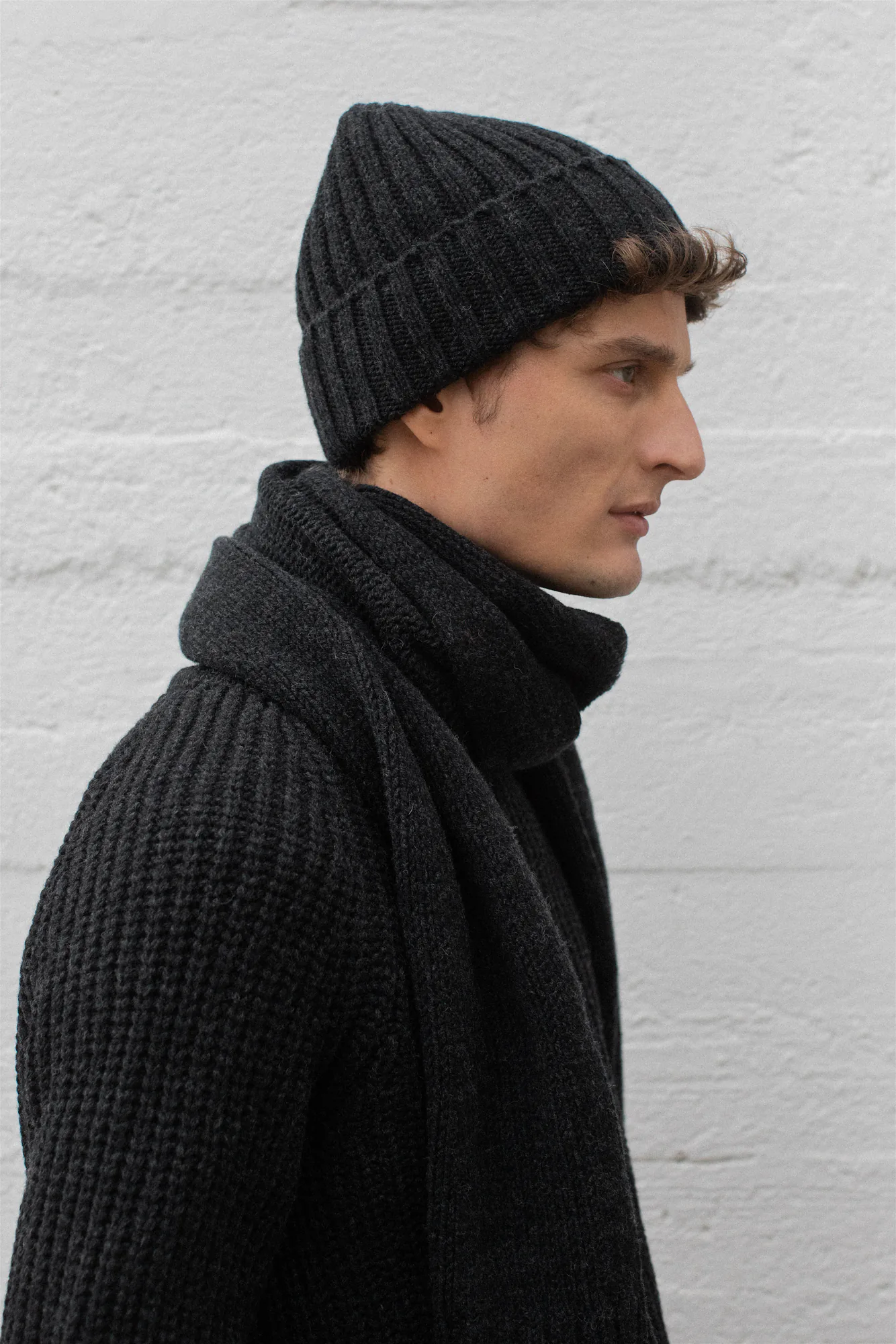 CASHMERE & MERINO WOOL SCARF LUNA