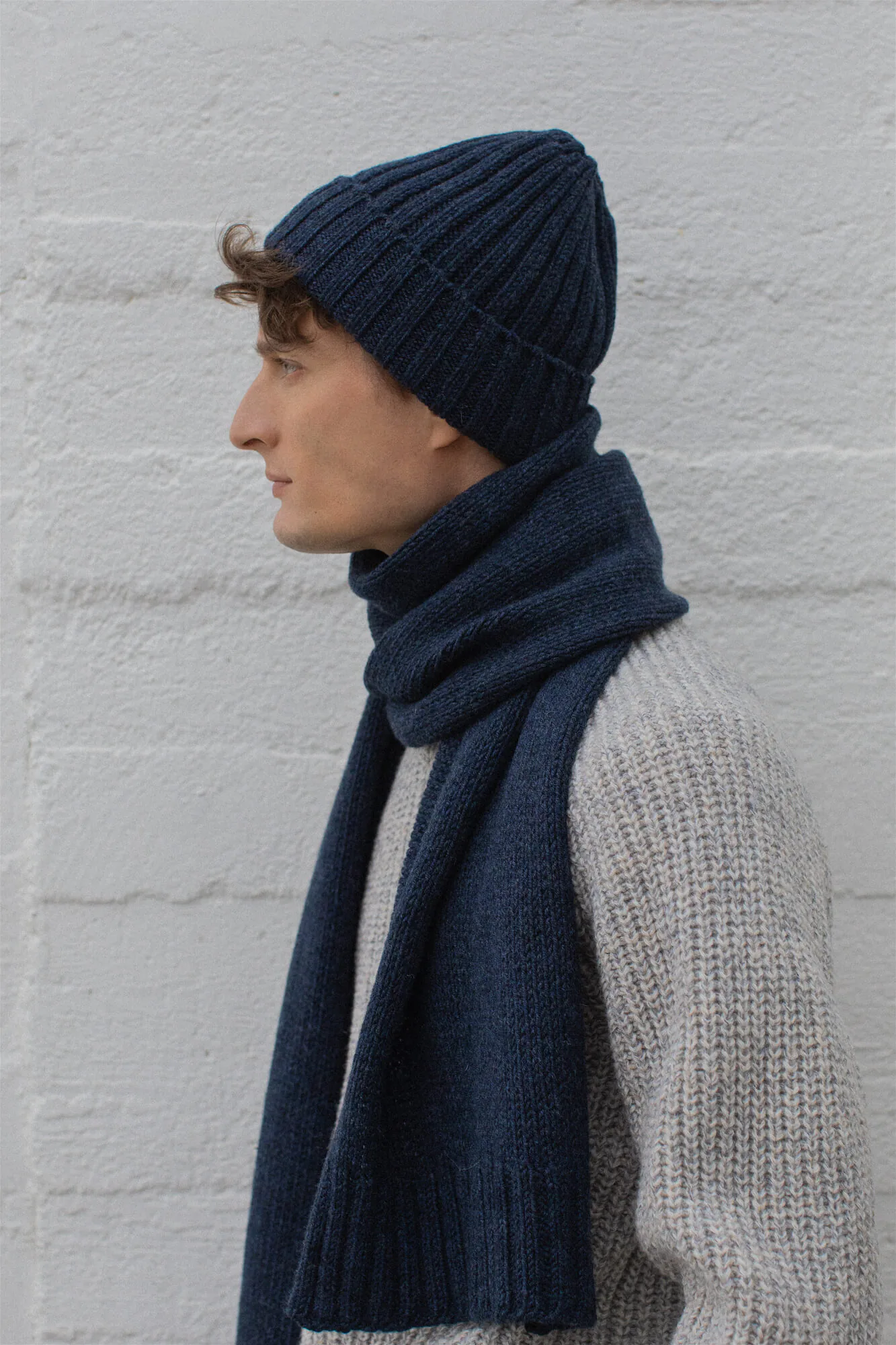 CASHMERE & MERINO WOOL SCARF LUNA