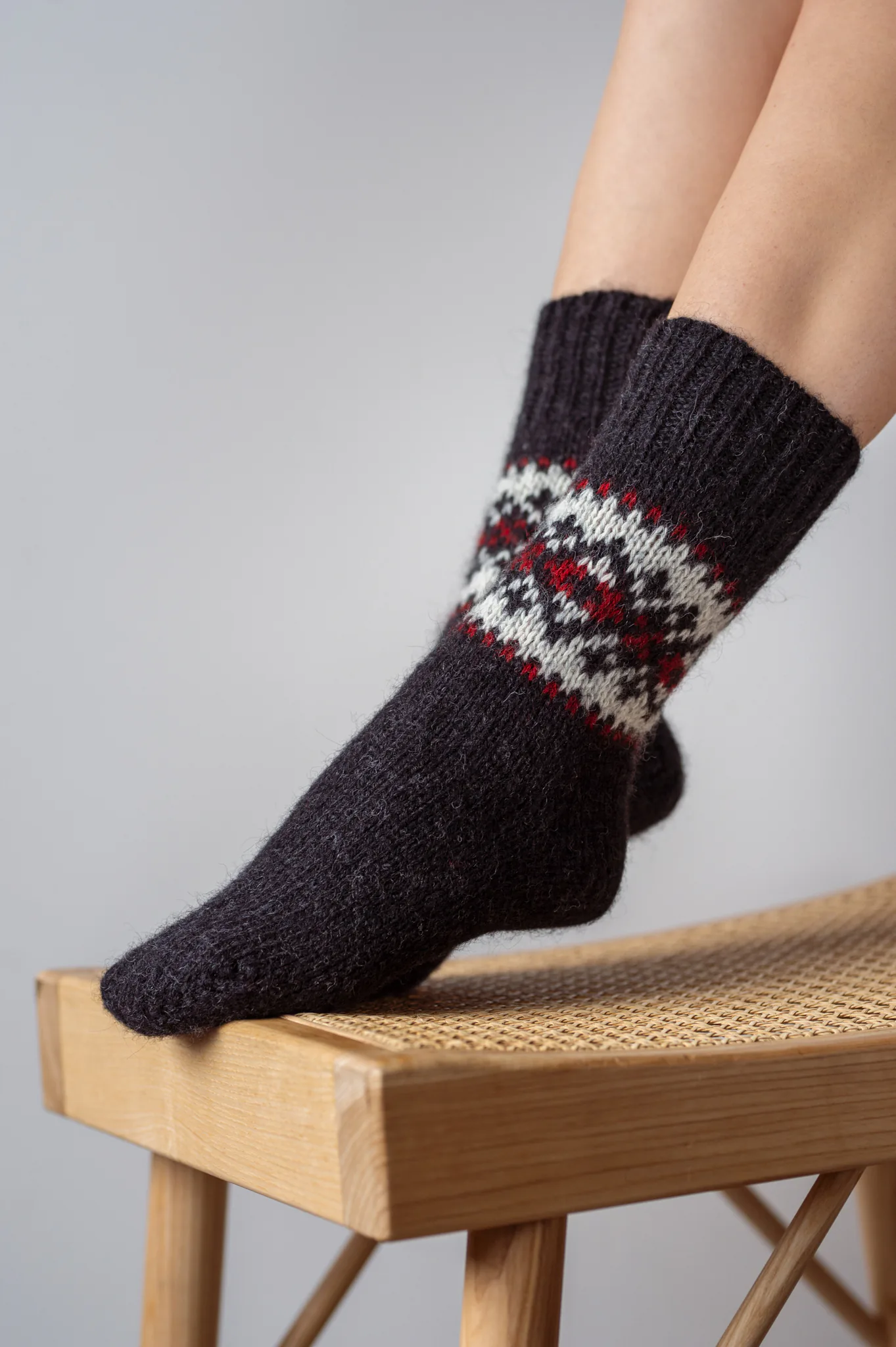 SOCKEN ŠERKŠNAS AUS 100 % WOLLE