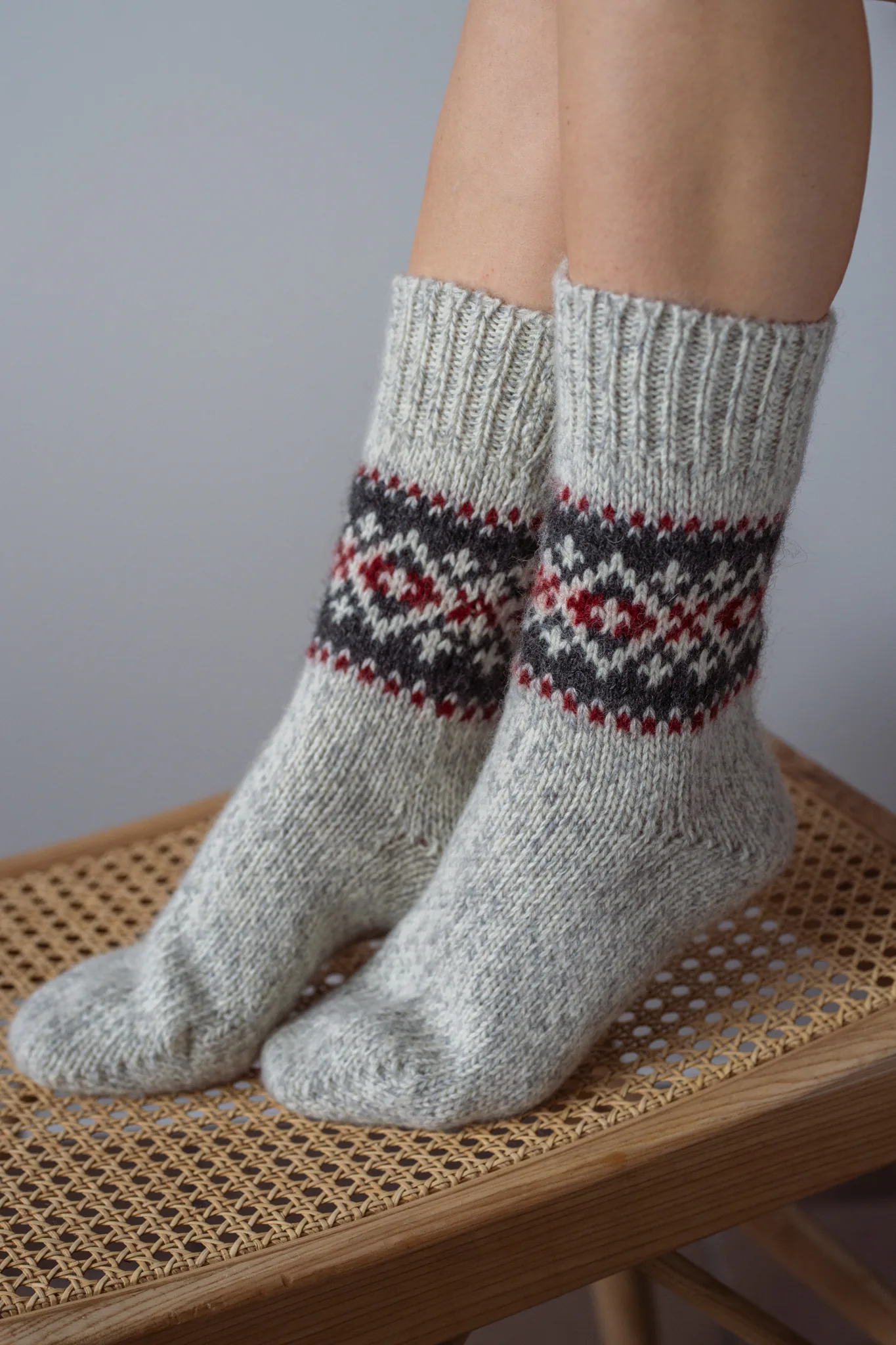 SOCKEN ŠERKŠNAS AUS 100 % WOLLE