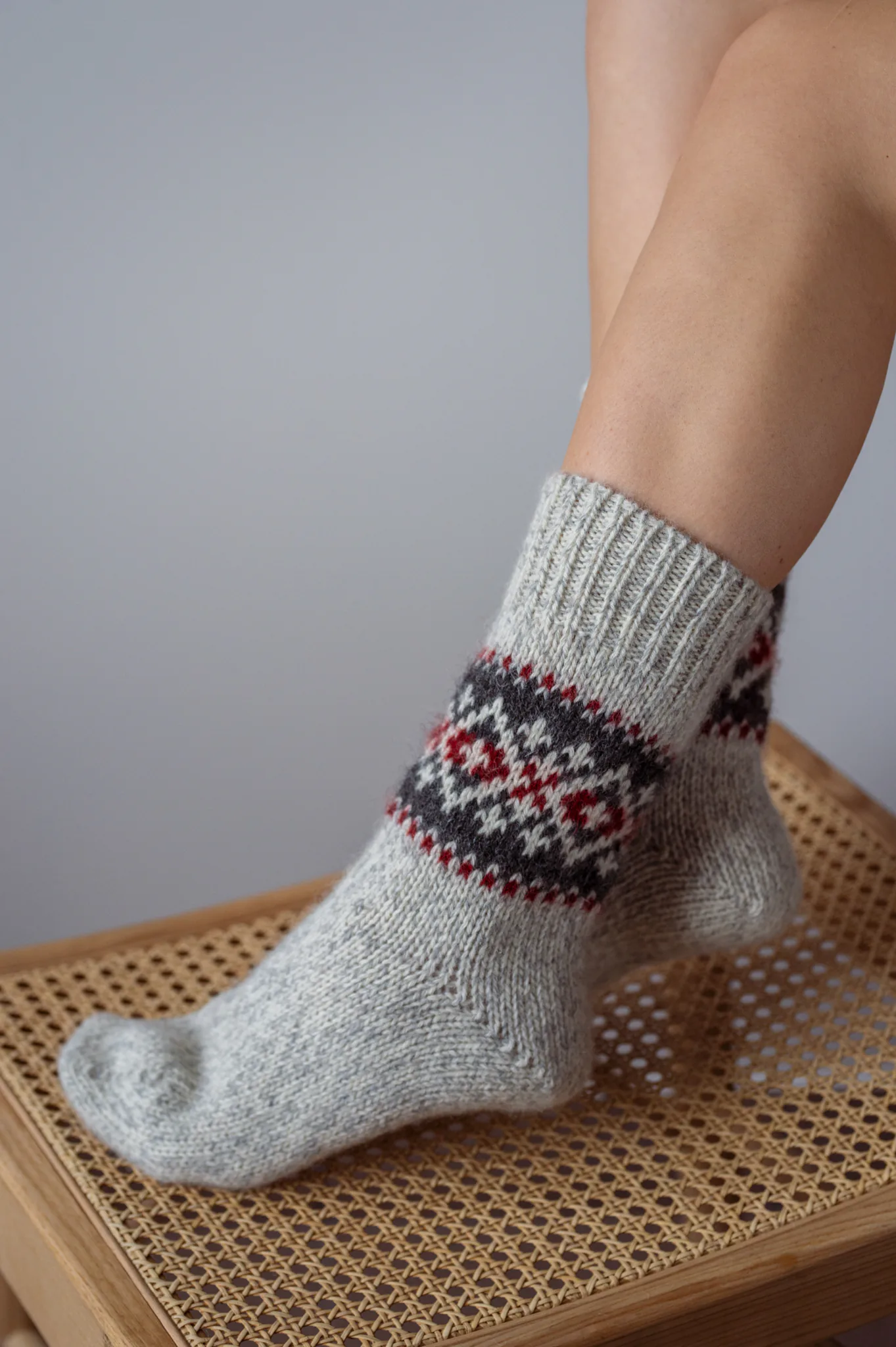 SOCKEN ŠERKŠNAS AUS 100 % WOLLE