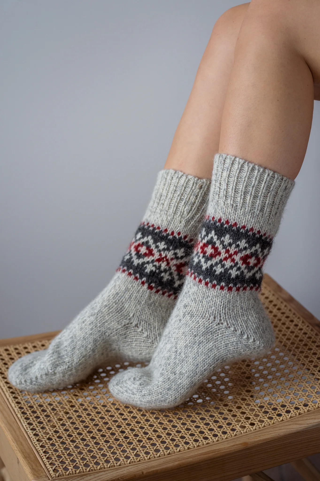 SOCKEN ŠERKŠNAS AUS 100 % WOLLE