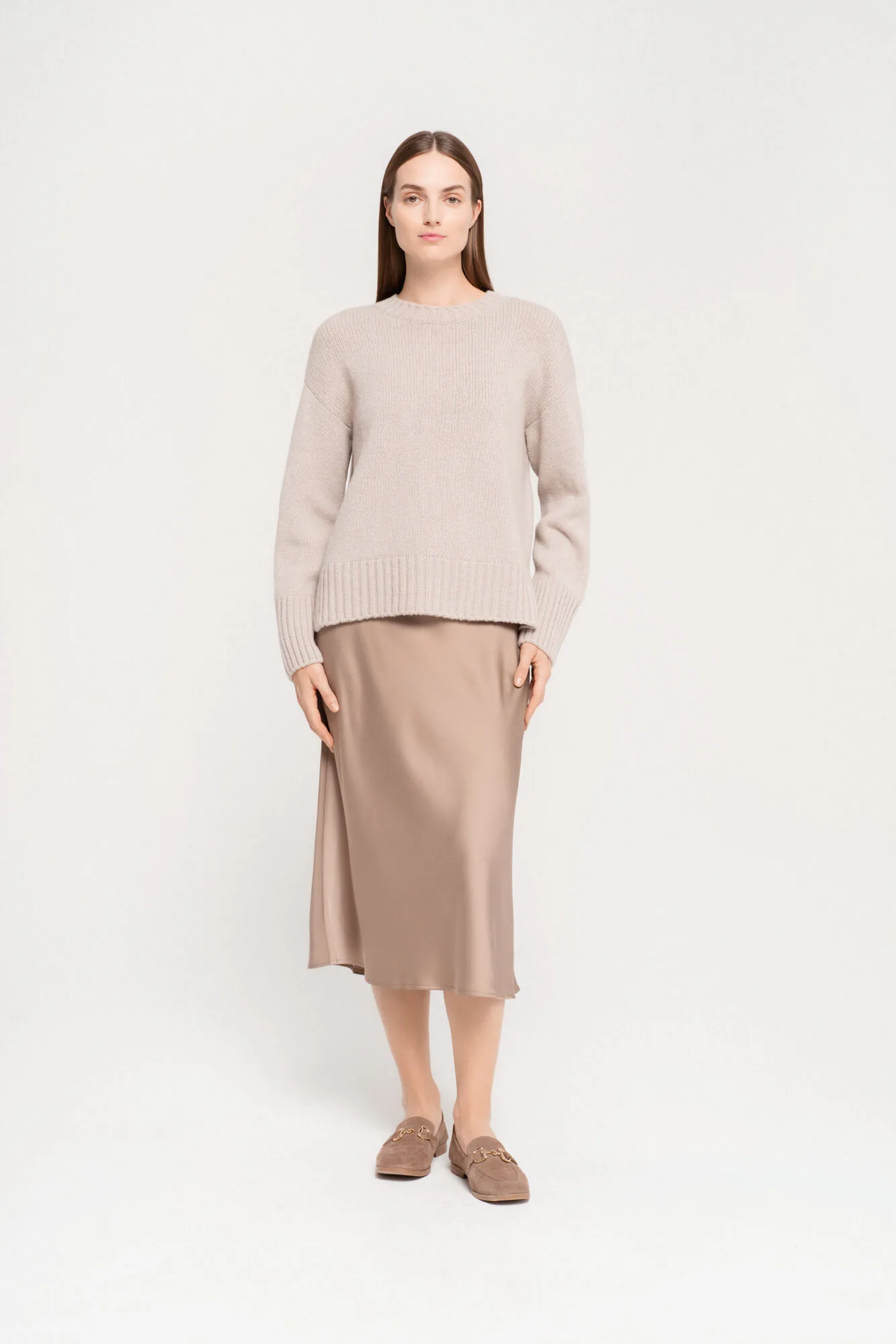 PULLOVER MARI AUS KASCHMIR UND MERINOWOLLE