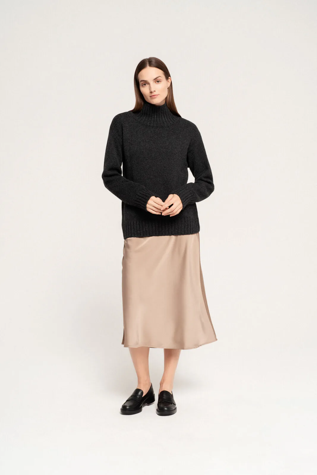PULLOVER BIANKA AUS KASCHMIR UND MERINOWOLLE