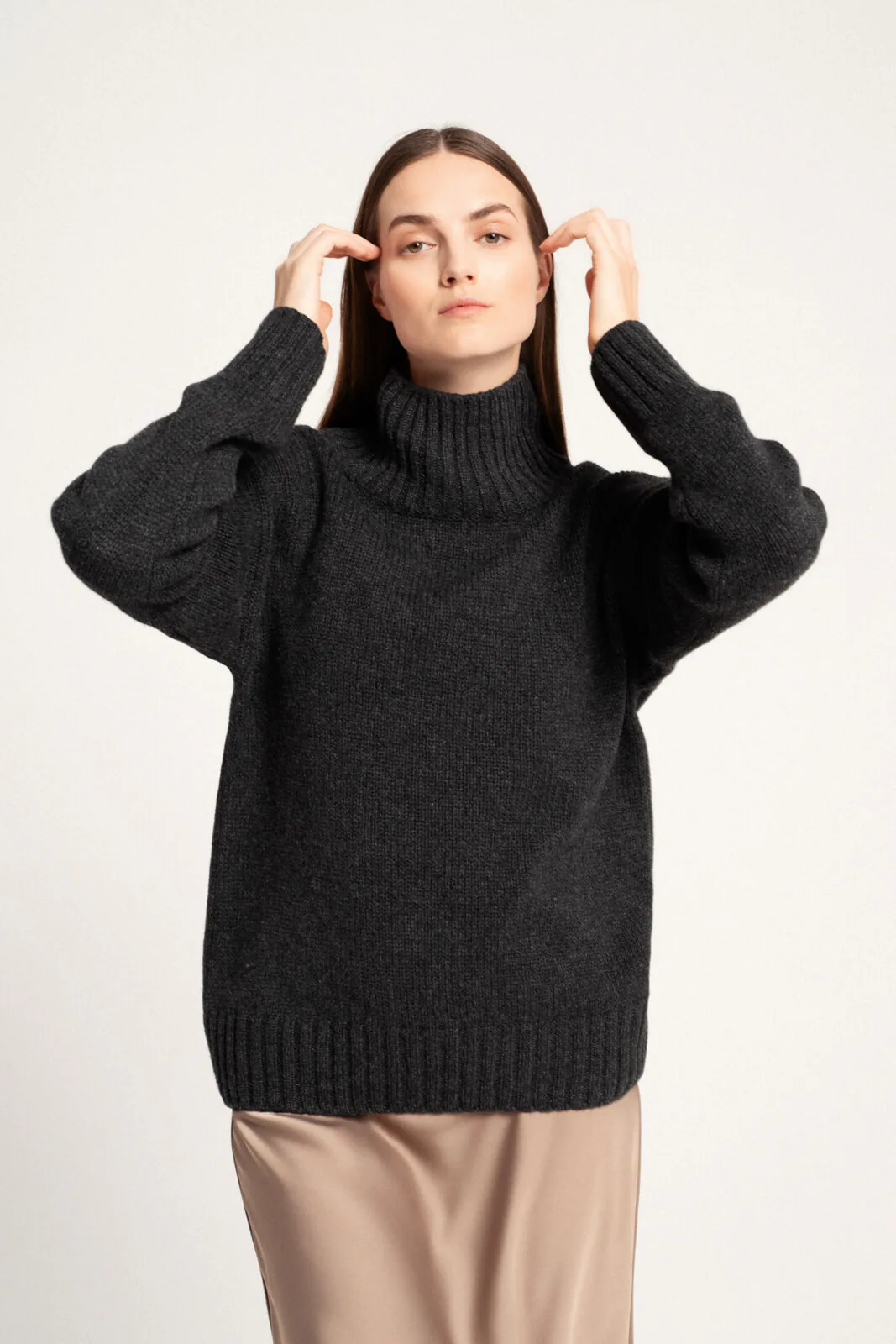 PULLOVER BIANKA AUS KASCHMIR UND MERINOWOLLE