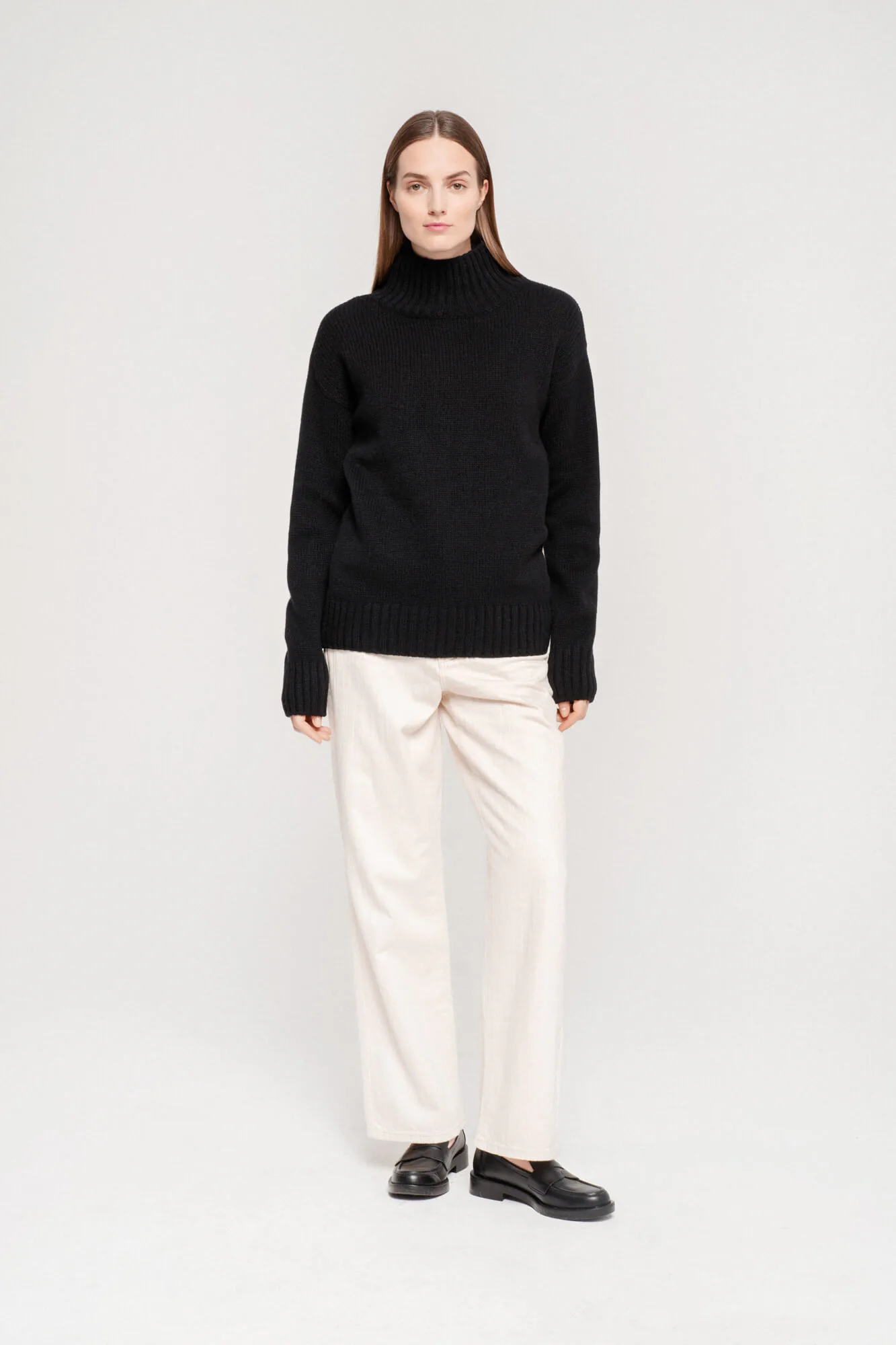 PULLOVER BIANKA AUS KASCHMIR UND MERINOWOLLE