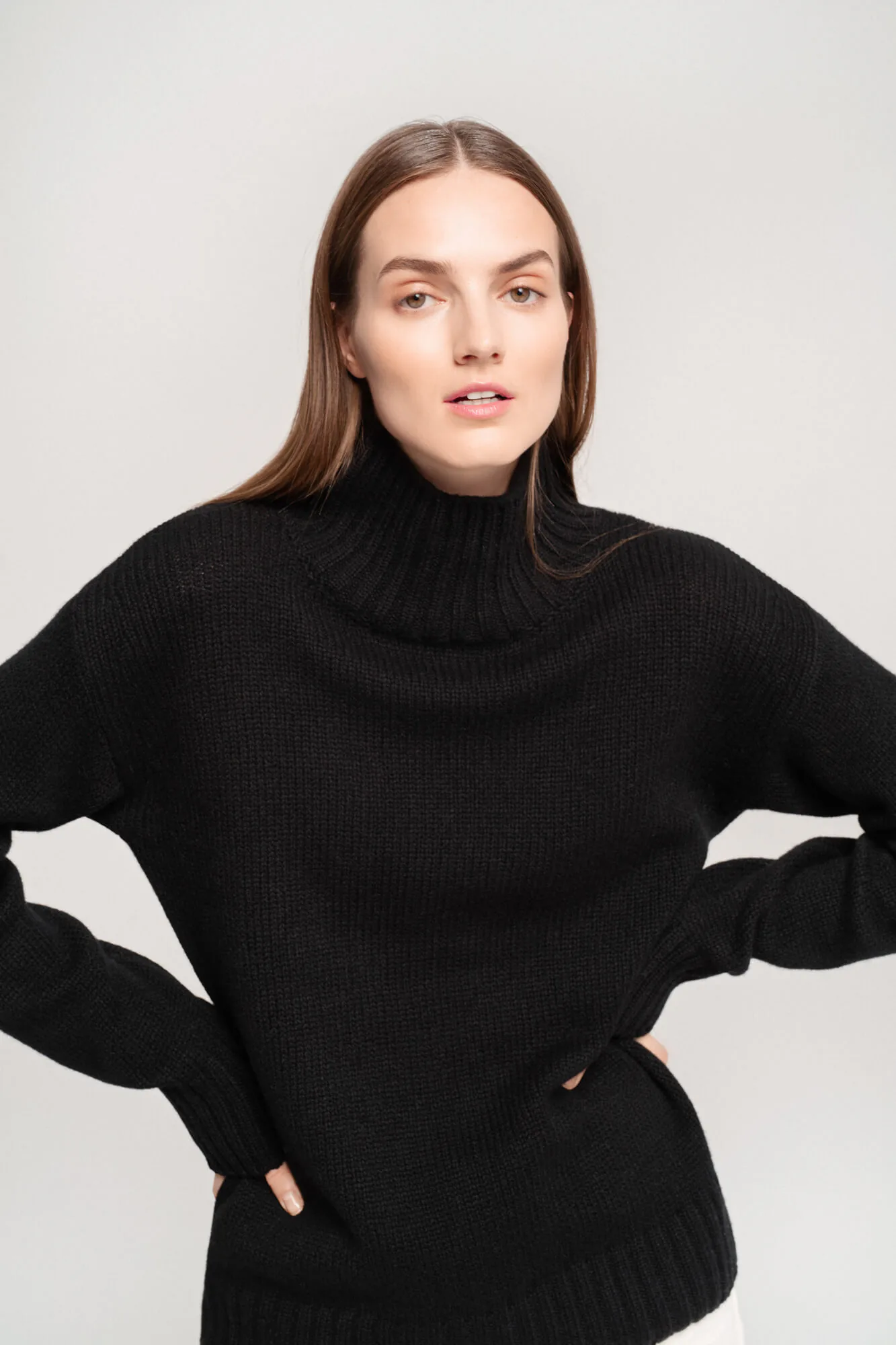 PULLOVER BIANKA AUS KASCHMIR UND MERINOWOLLE