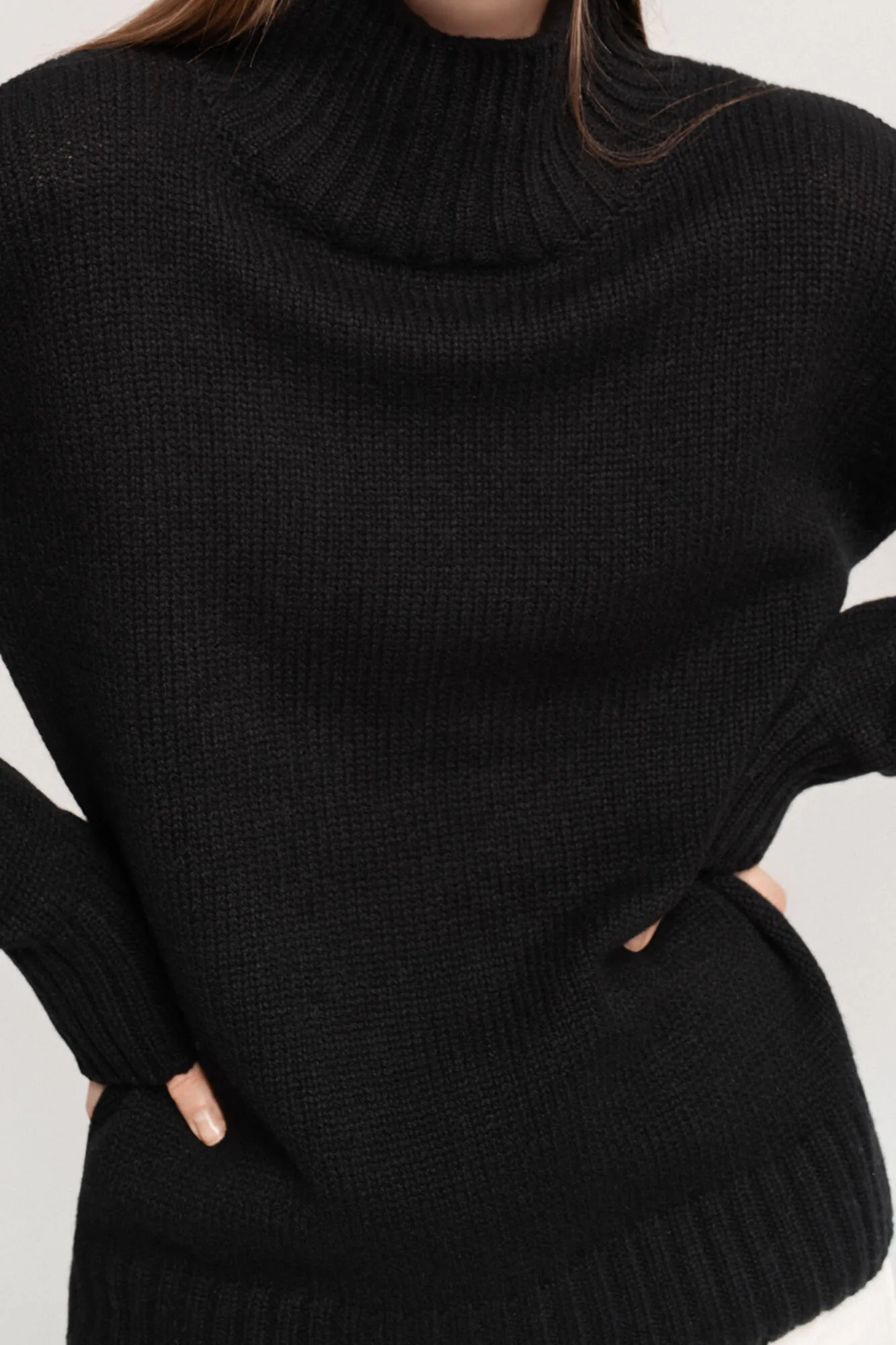 PULLOVER BIANKA AUS KASCHMIR UND MERINOWOLLE