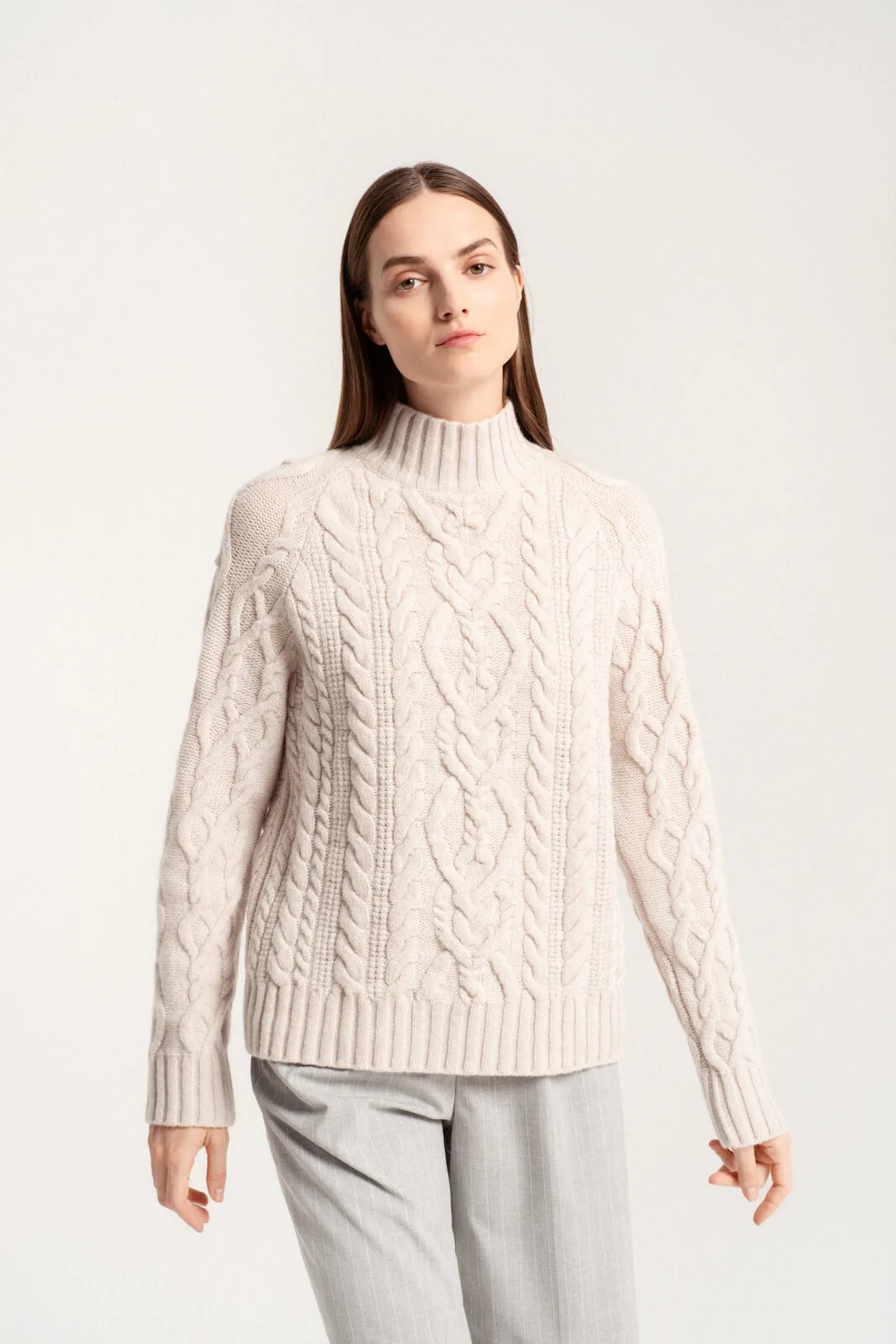 PULLOVER LINA AUS KASCHMIR UND MERINOWOLLE