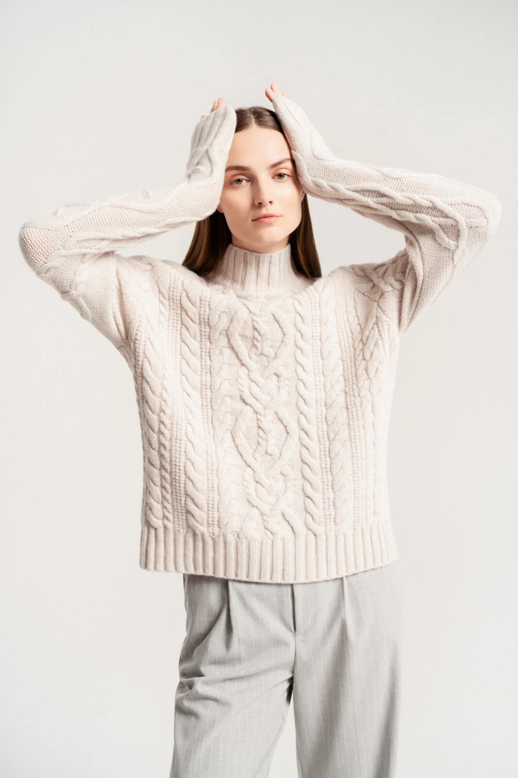 PULLOVER LINA AUS KASCHMIR UND MERINOWOLLE